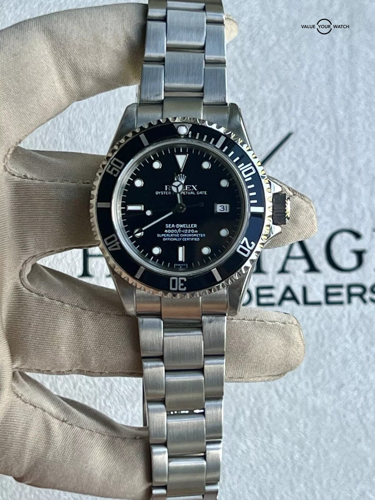 Rolex Sea-Dweller 16600 Oyster Bracelet with Papers - Image 5
