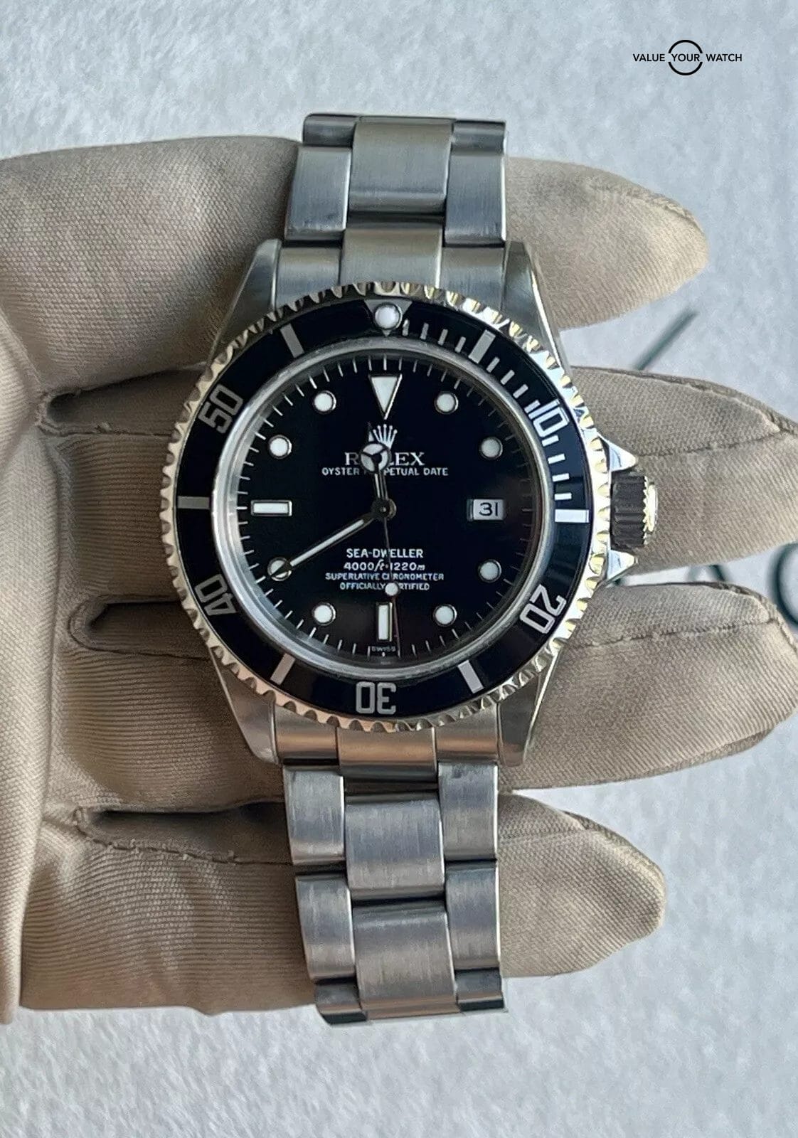 Rolex Sea-Dweller 16600 Oyster Bracelet with Papers