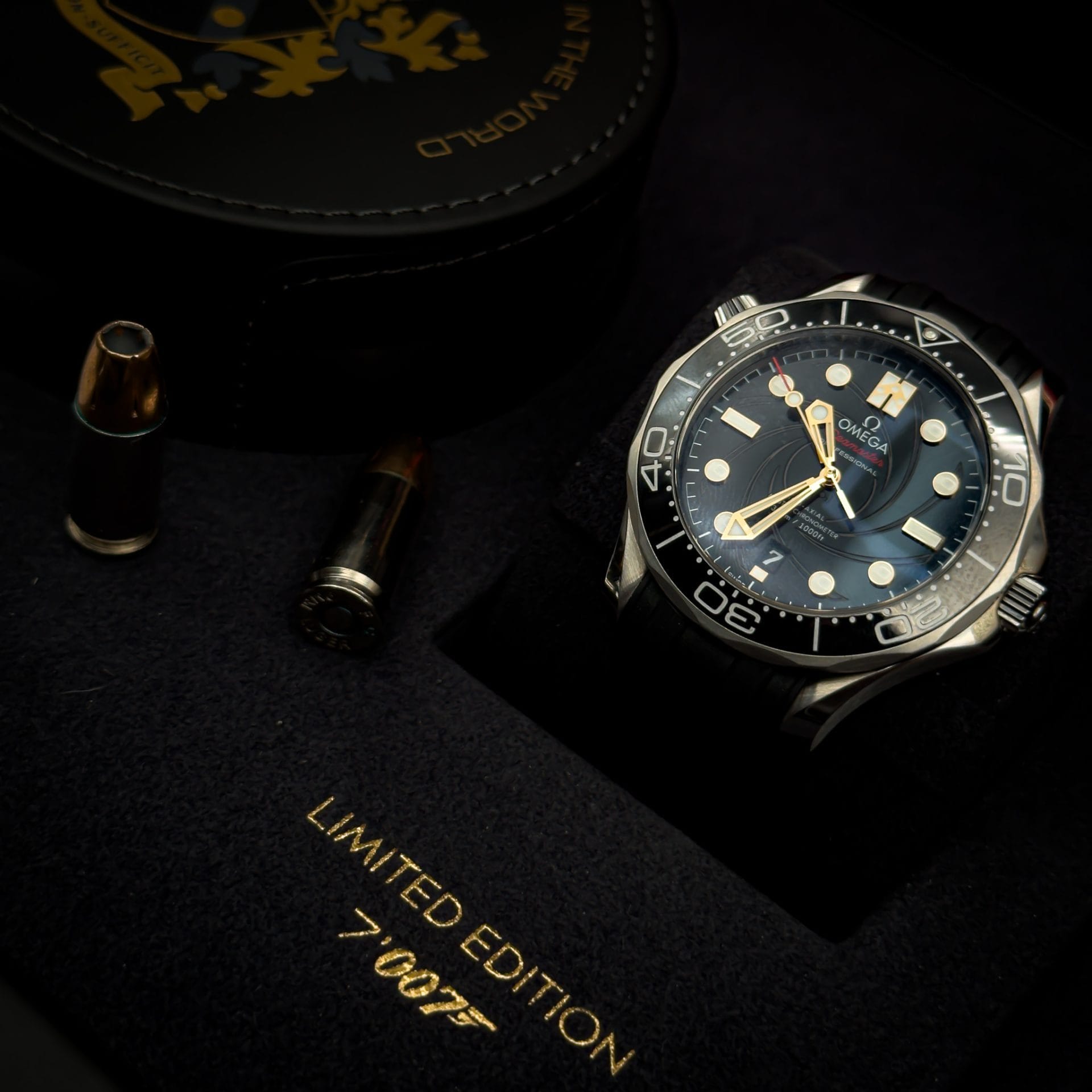 Omega Seamaster Diver 300m James Bond 007 Limited Edition 3 Watch Collectors Set Ref: 212.30.41.20.01.001, 210.22.42.20.01.004, 212.32.41.20.04.001 - Image 31