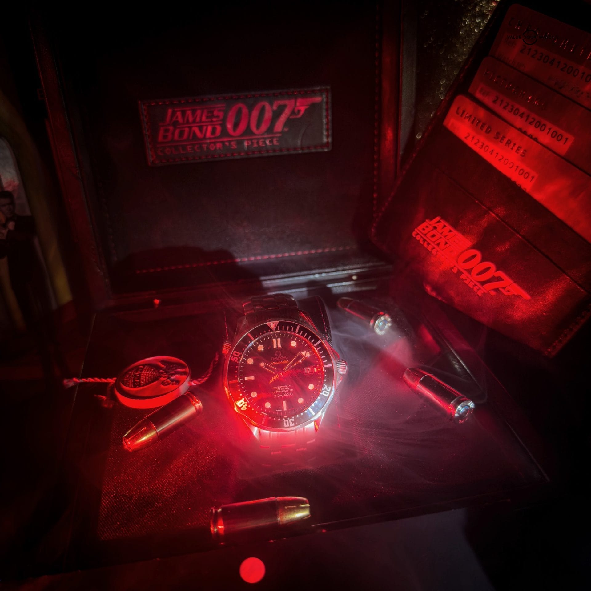 Omega Seamaster Diver 300m James Bond 007 Limited Edition 3 Watch Collectors Set Ref: 212.30.41.20.01.001, 210.22.42.20.01.004, 212.32.41.20.04.001 - Image 15