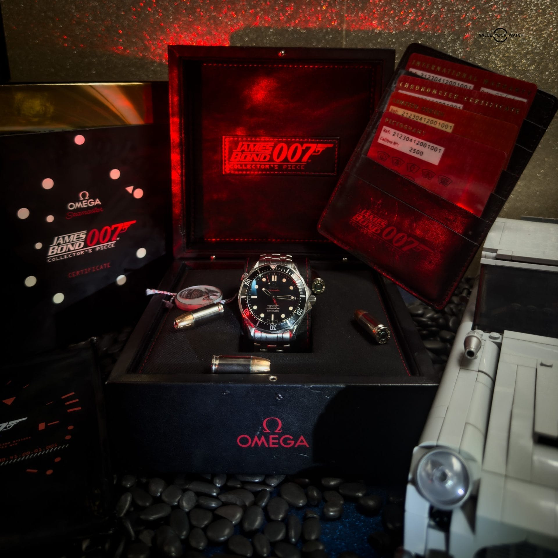 Omega Seamaster Diver 300m James Bond 007 Limited Edition 3 Watch Collectors Set Ref: 212.30.41.20.01.001, 210.22.42.20.01.004, 212.32.41.20.04.001 - Image 13