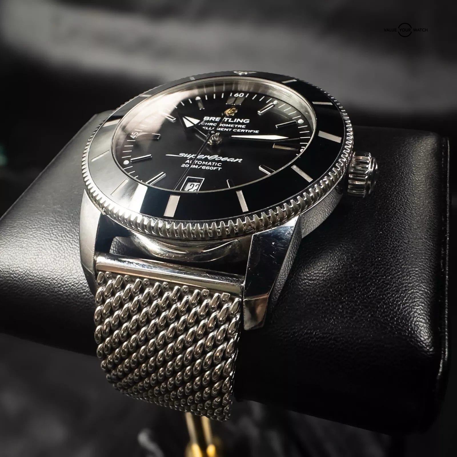 Breitling Superocean Heritage II B20 46mm AB2020 Complete Set on Steel Bracelet - Image 4