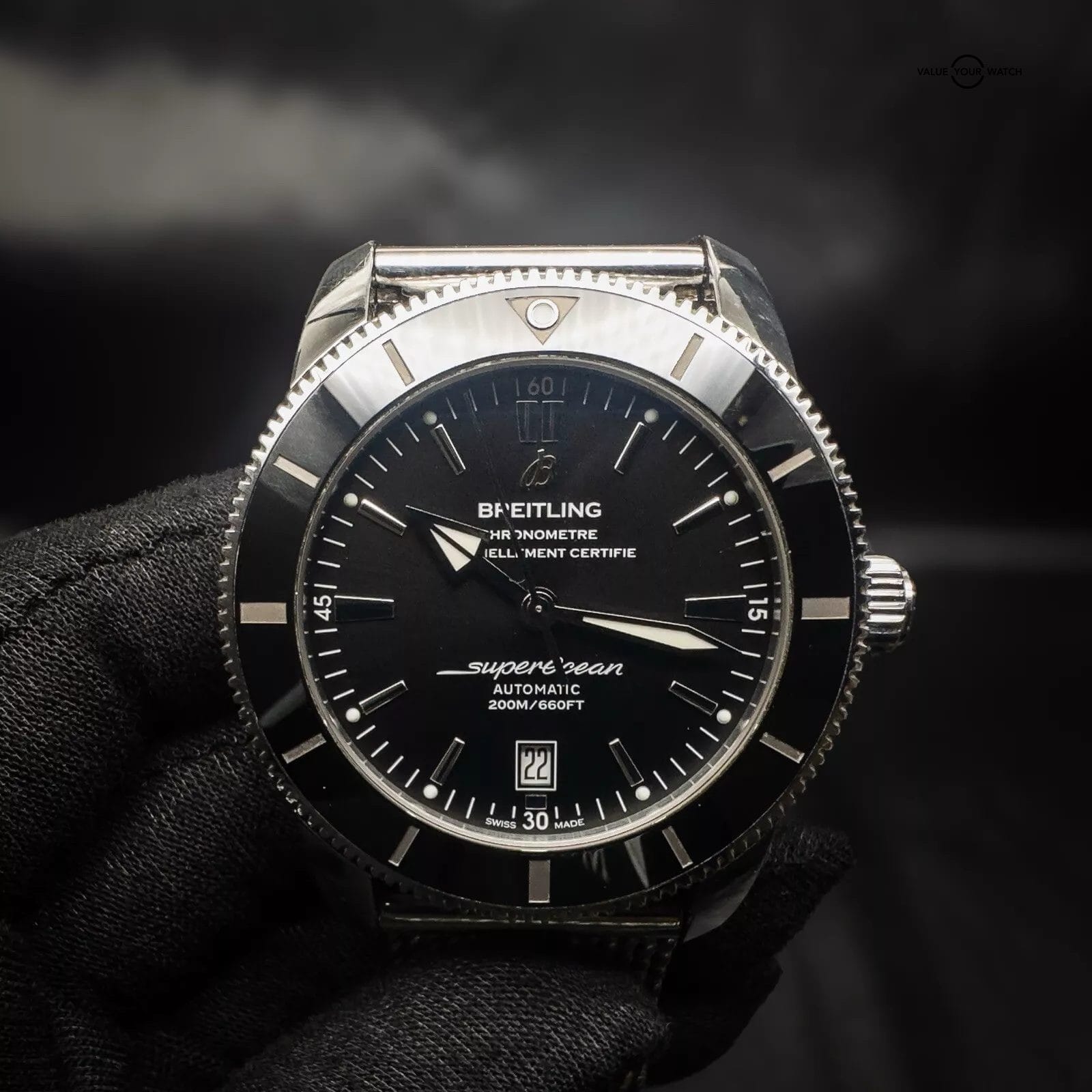 Breitling Superocean Heritage II B20 46mm AB2020 Complete Set on Steel Bracelet - Image 11