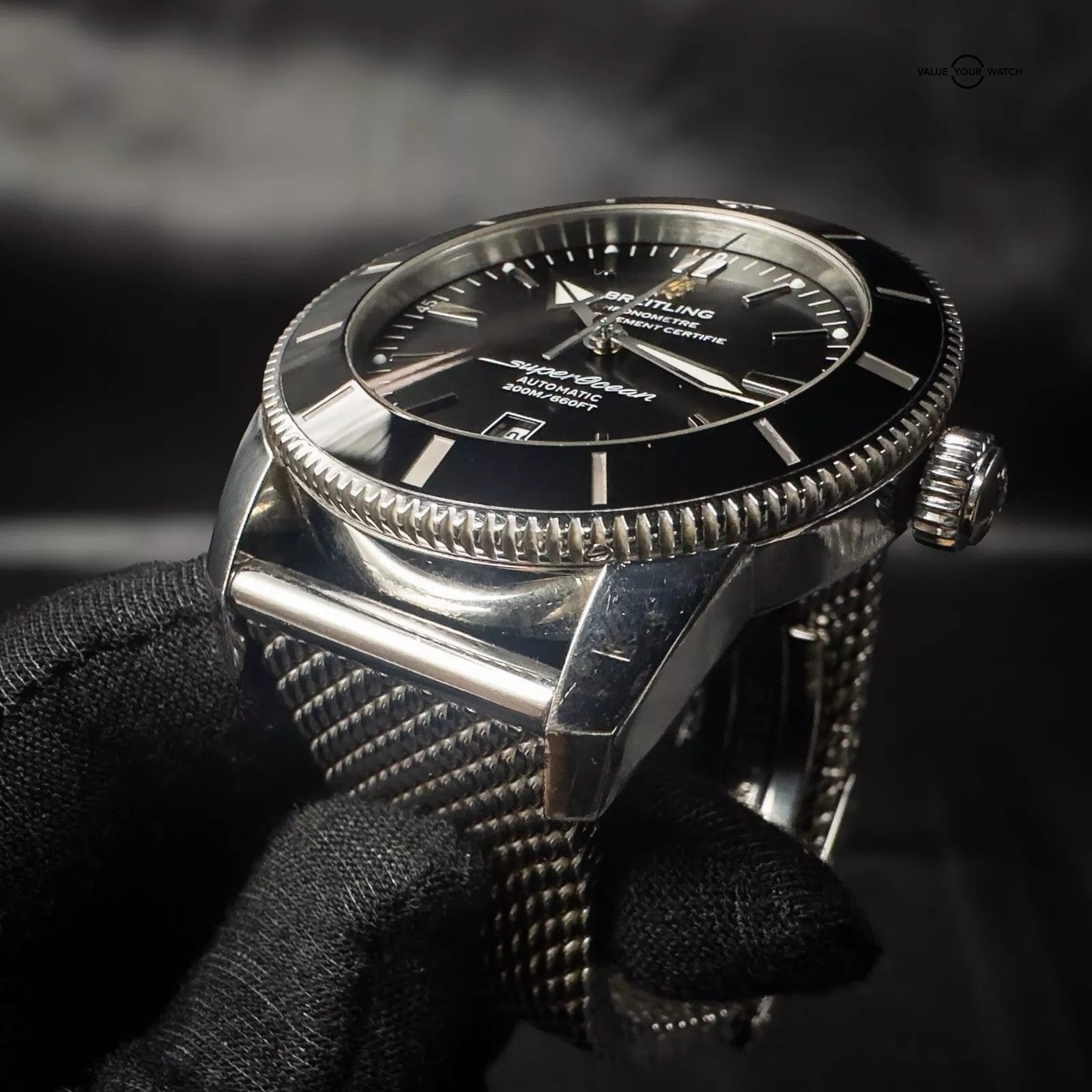 Breitling Superocean Heritage II B20 46mm AB2020 Complete Set on Steel Bracelet - Image 16