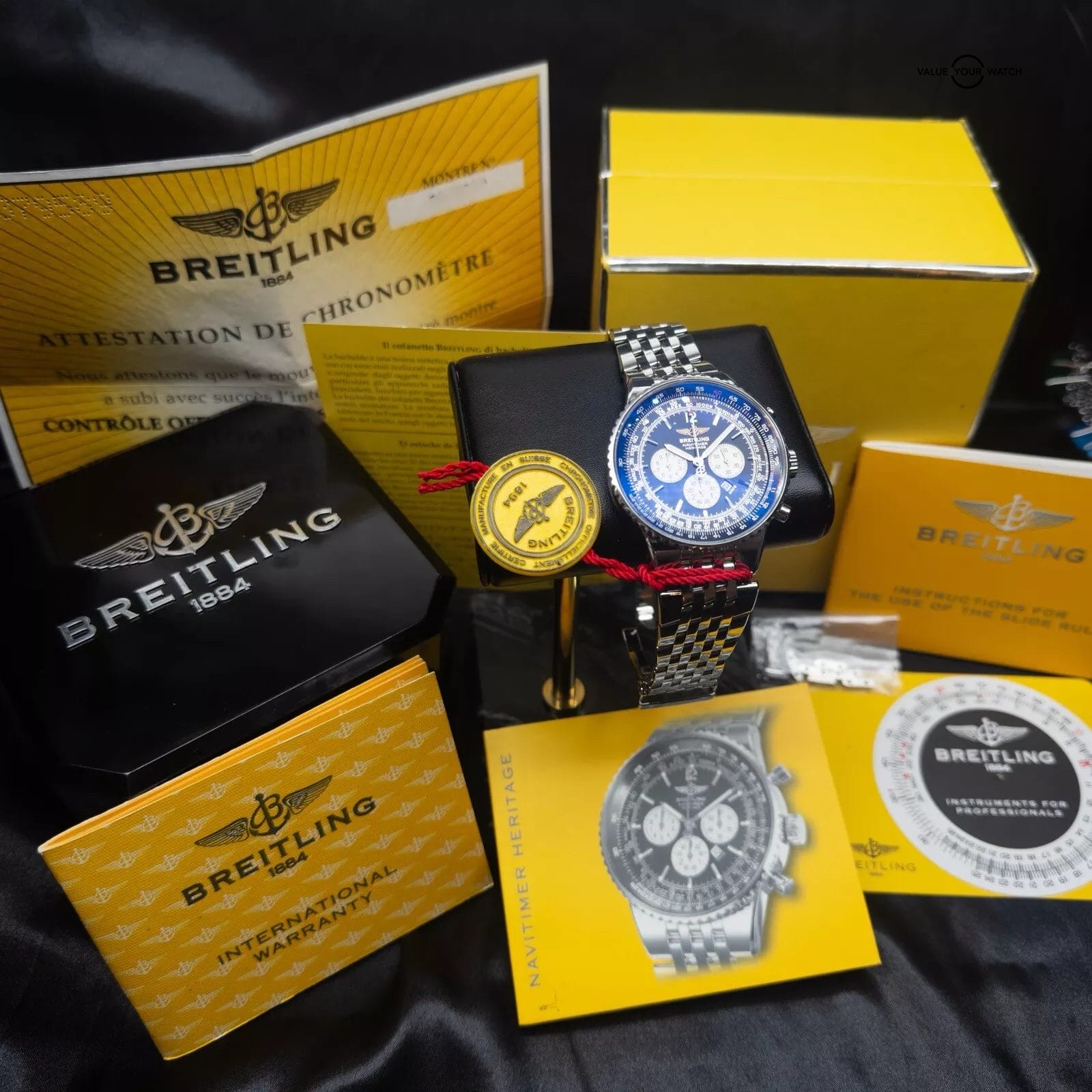 Breitling Navitimer Heritage A35350 - 43mm Pilot’s Watch Complete Set - Image 3