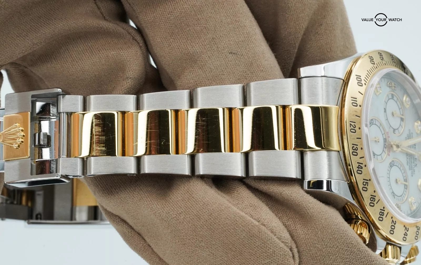 2015 Rolex Daytona Cosmograph 116523 40mm MOTHER OF PEARL DIAMOND DIAL Box/Paper - Image 8