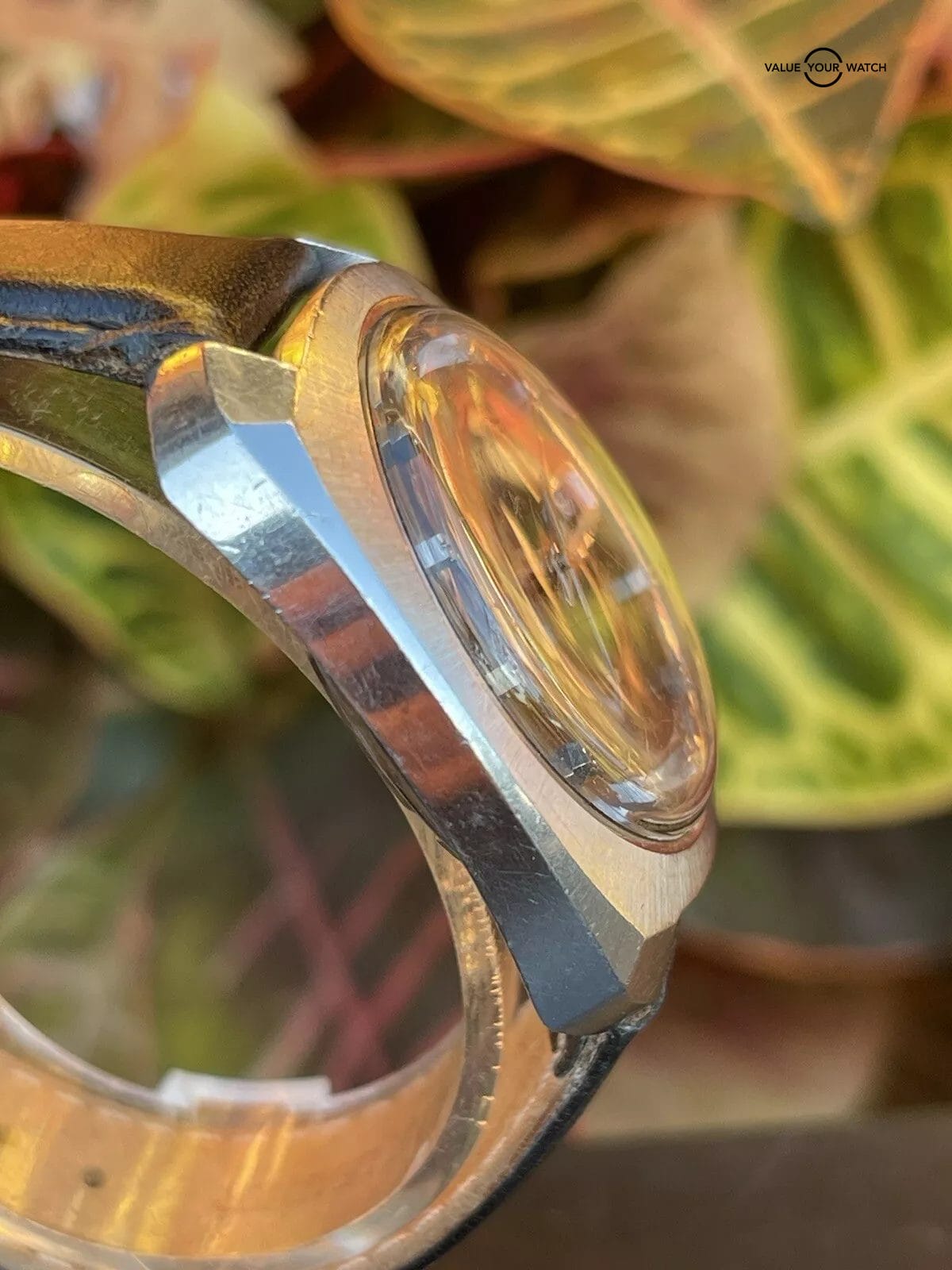 Vintage Seiko 5 Cushion Case 6119-7080 Crosshair Dial Day Date Watch Estate Runs - Image 12