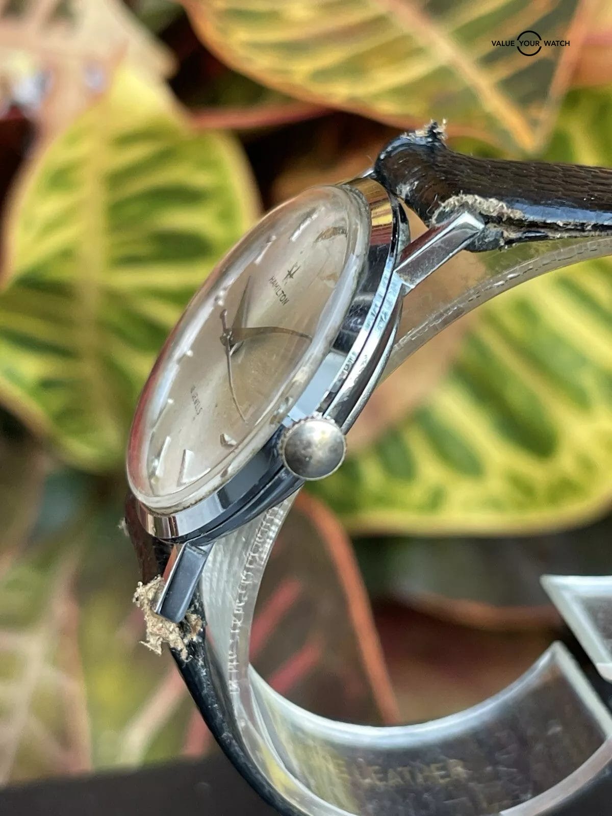 Auth. Hamilton Manual Wind Watch 18 Jewels Model 736 USA Estate Sale Running - Image 5