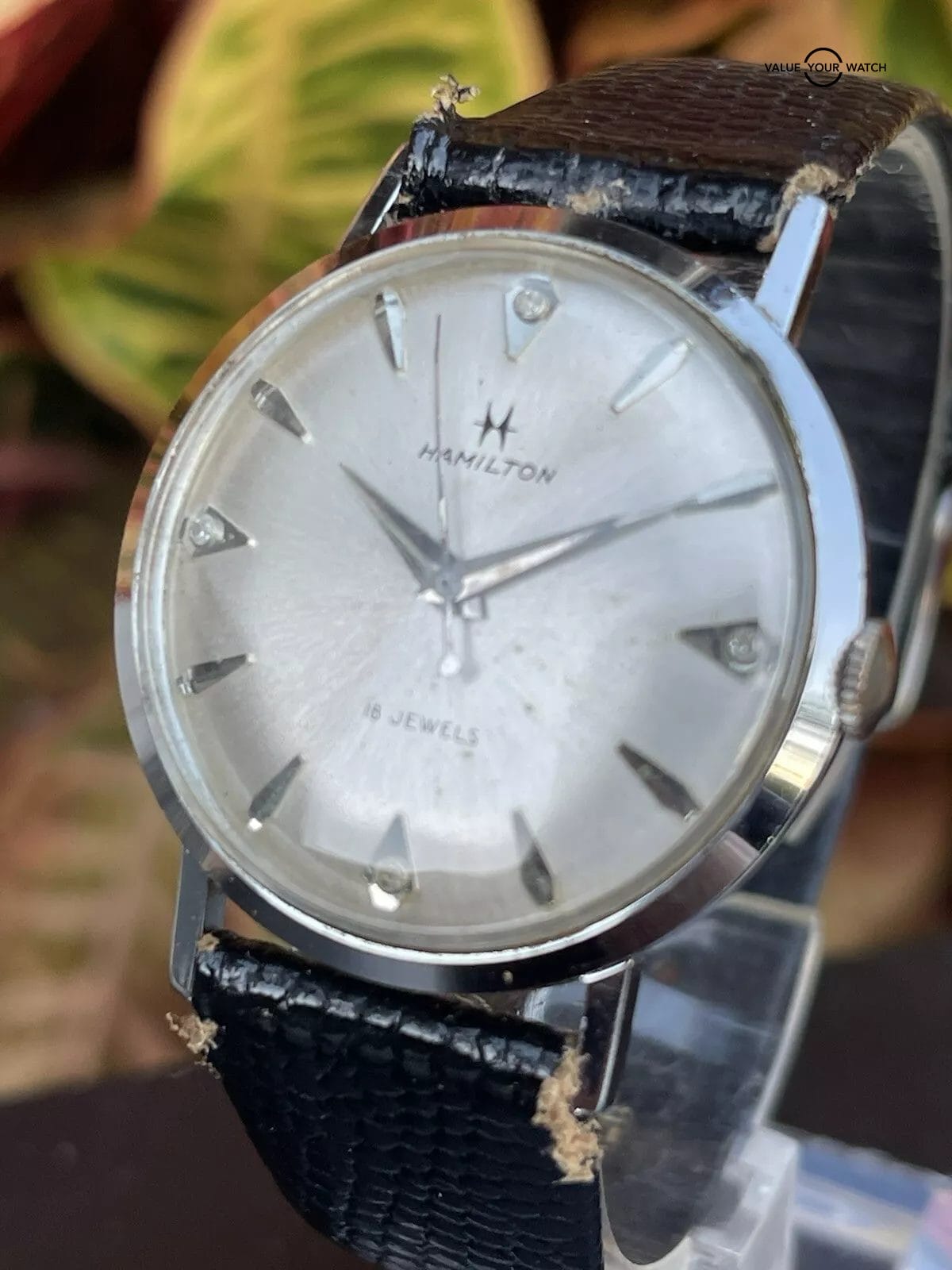 Auth. Hamilton Manual Wind Watch 18 Jewels Model 736 USA Estate Sale Running - Image 7