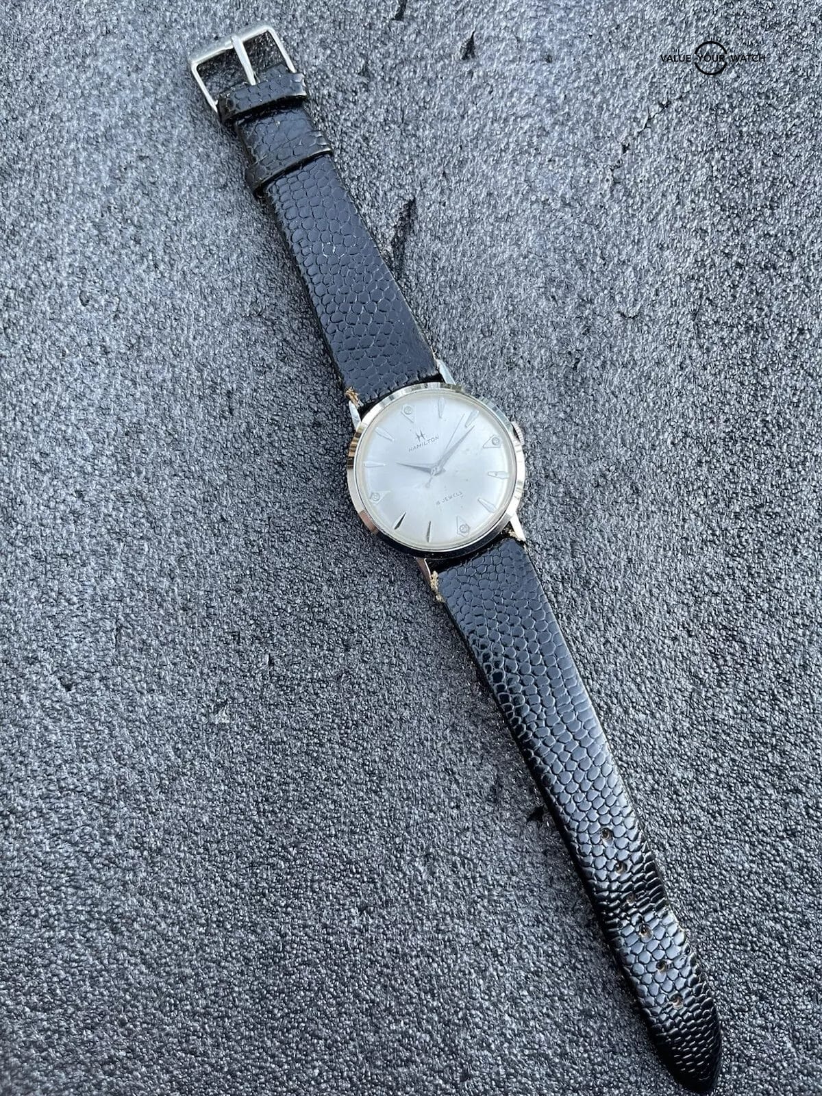 Auth. Hamilton Manual Wind Watch 18 Jewels Model 736 USA Estate Sale Running - Image 16