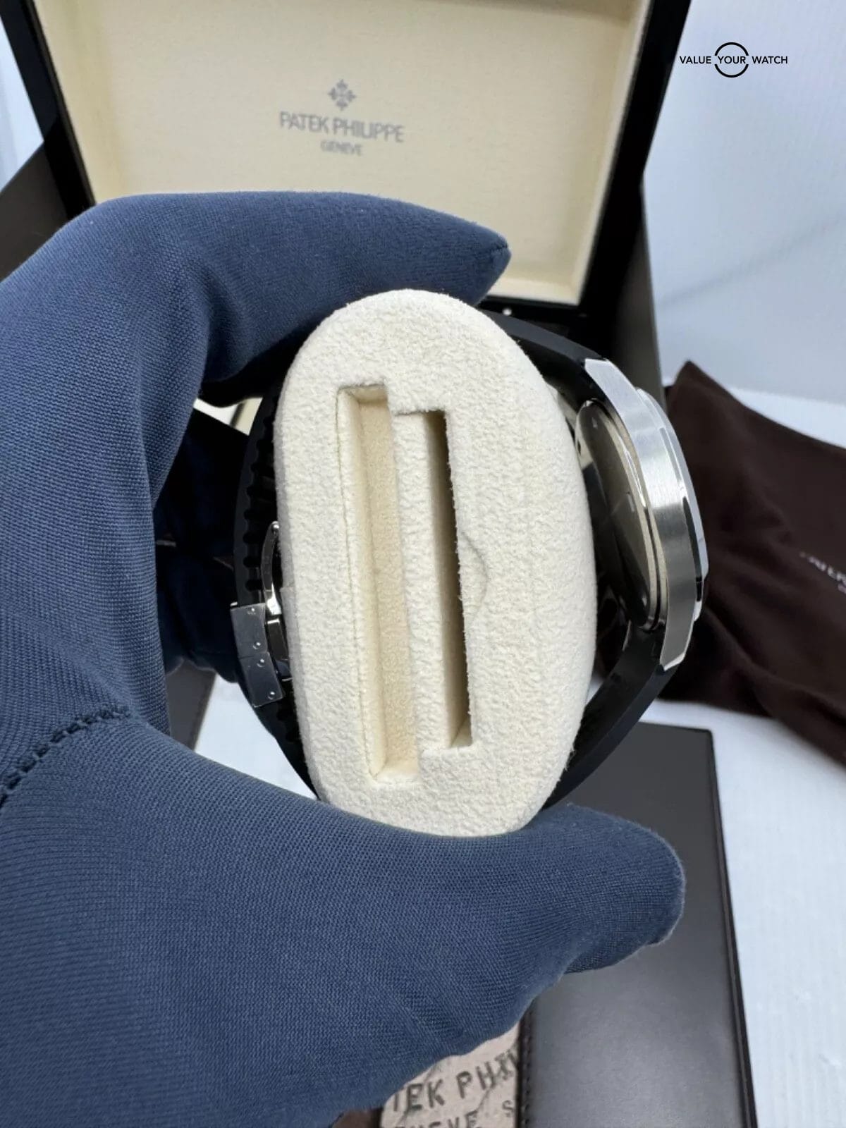 2023 Patek Unpolished 2 Straps Regulator Complete Set Rose Gold Annual Calendar Value Your Watch