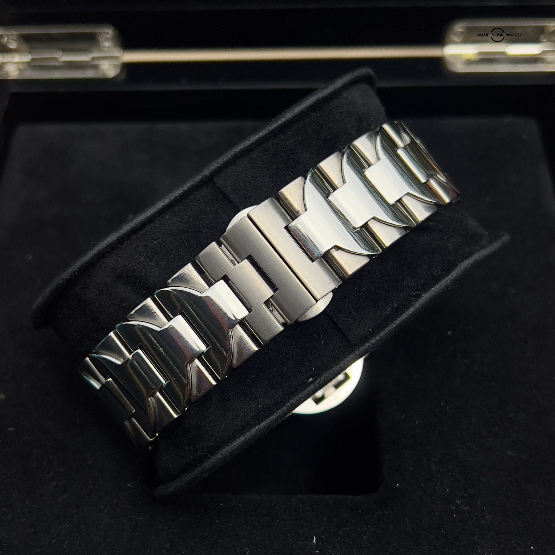 2006 Panerai Luminor GMT 44MM Black Dial Titanium Bracelet (PAM00161) Box & Papers - Image 8