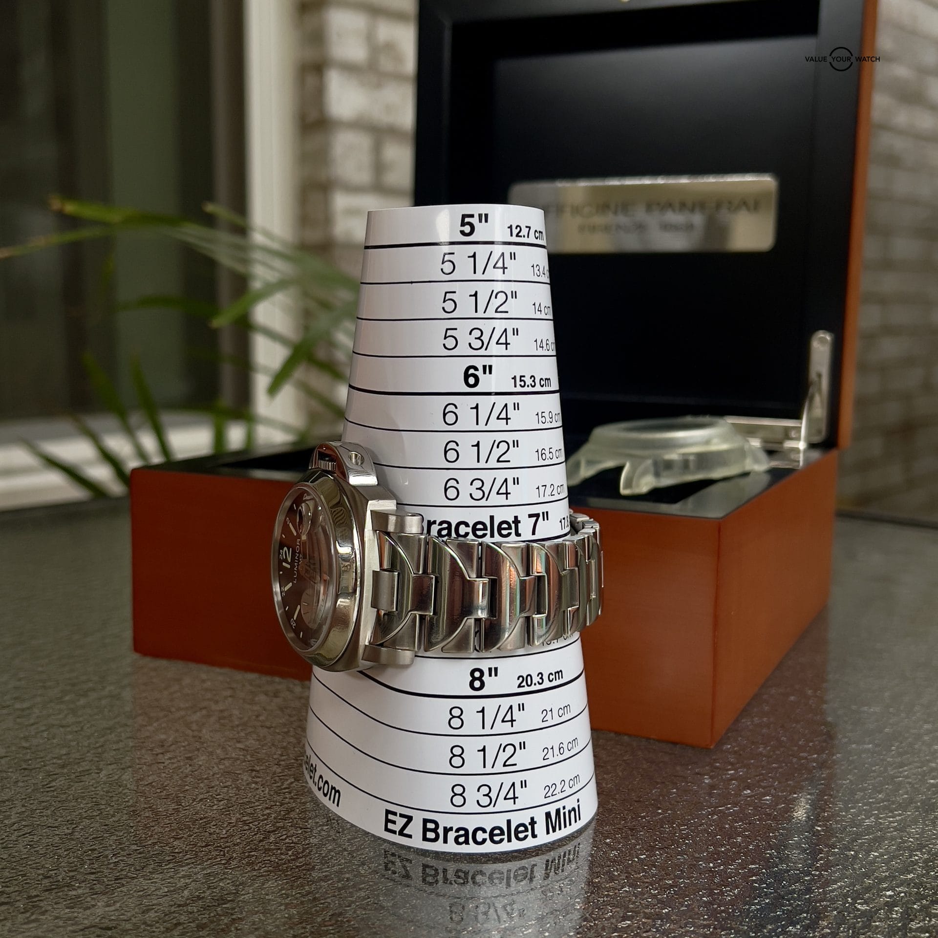 2006 Panerai Luminor GMT 44MM Black Dial Titanium Bracelet (PAM00161) Box & Papers - Image 10