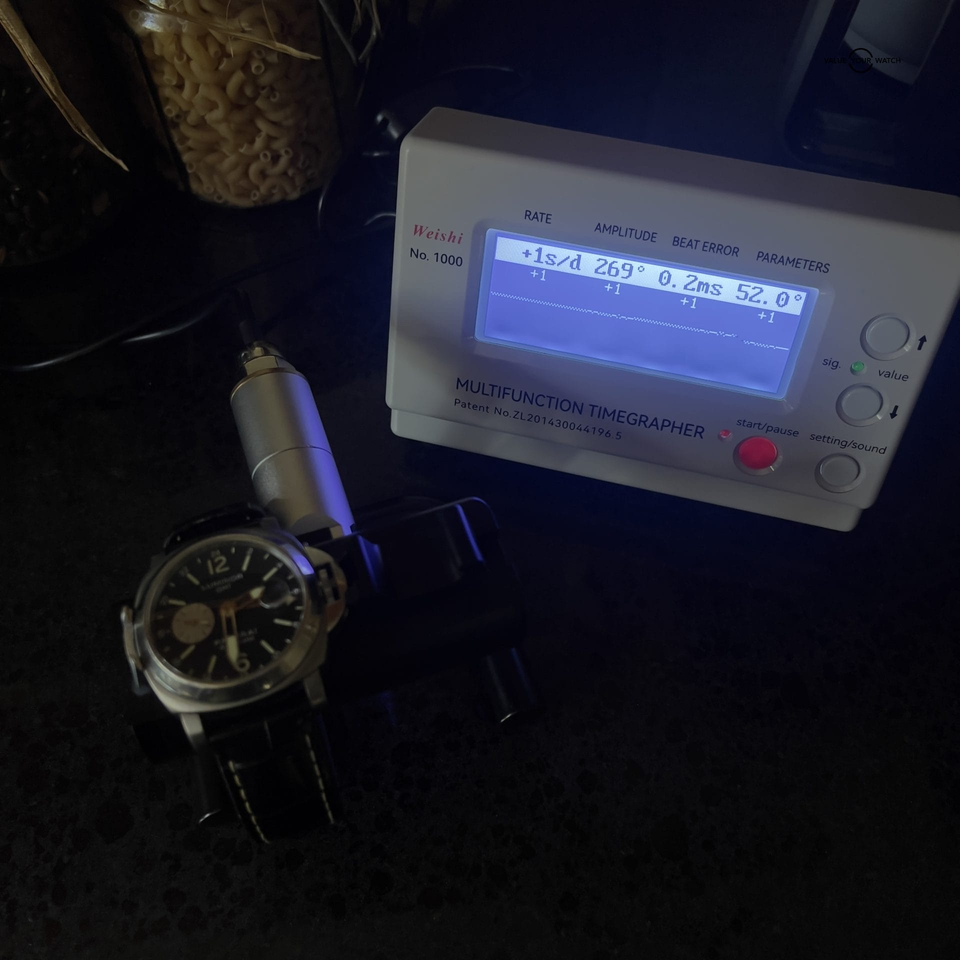 2006 Panerai Luminor GMT 44MM Black Dial Titanium Bracelet (PAM00161) Box & Papers - Image 15