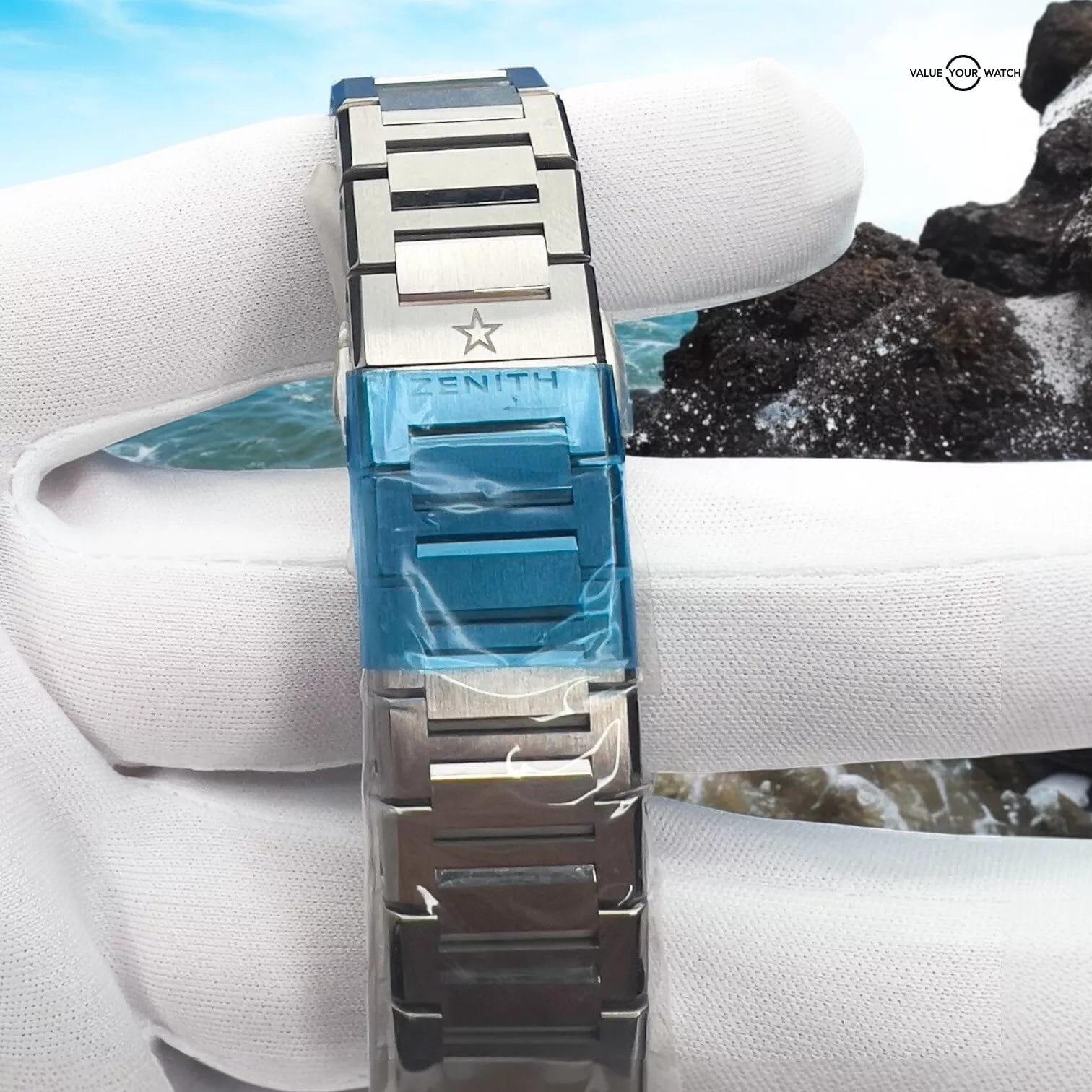 Zenith Defy Classic Titanium Skeleton Dial Men's Watch - 95.9000.670/78.M9000 - Image 12