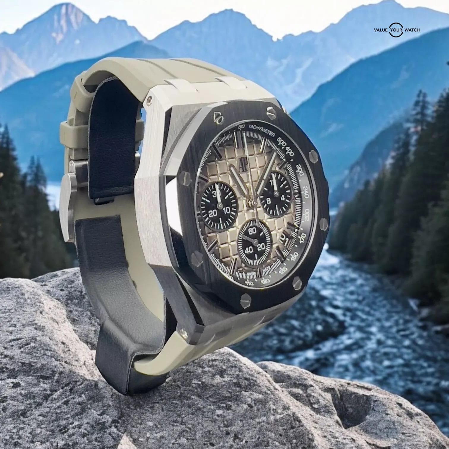 Audemars Piguet Royal Oak Offshore "Smoke Dial" Men's Watch - 26420SOOOA600CA01 - Image 4