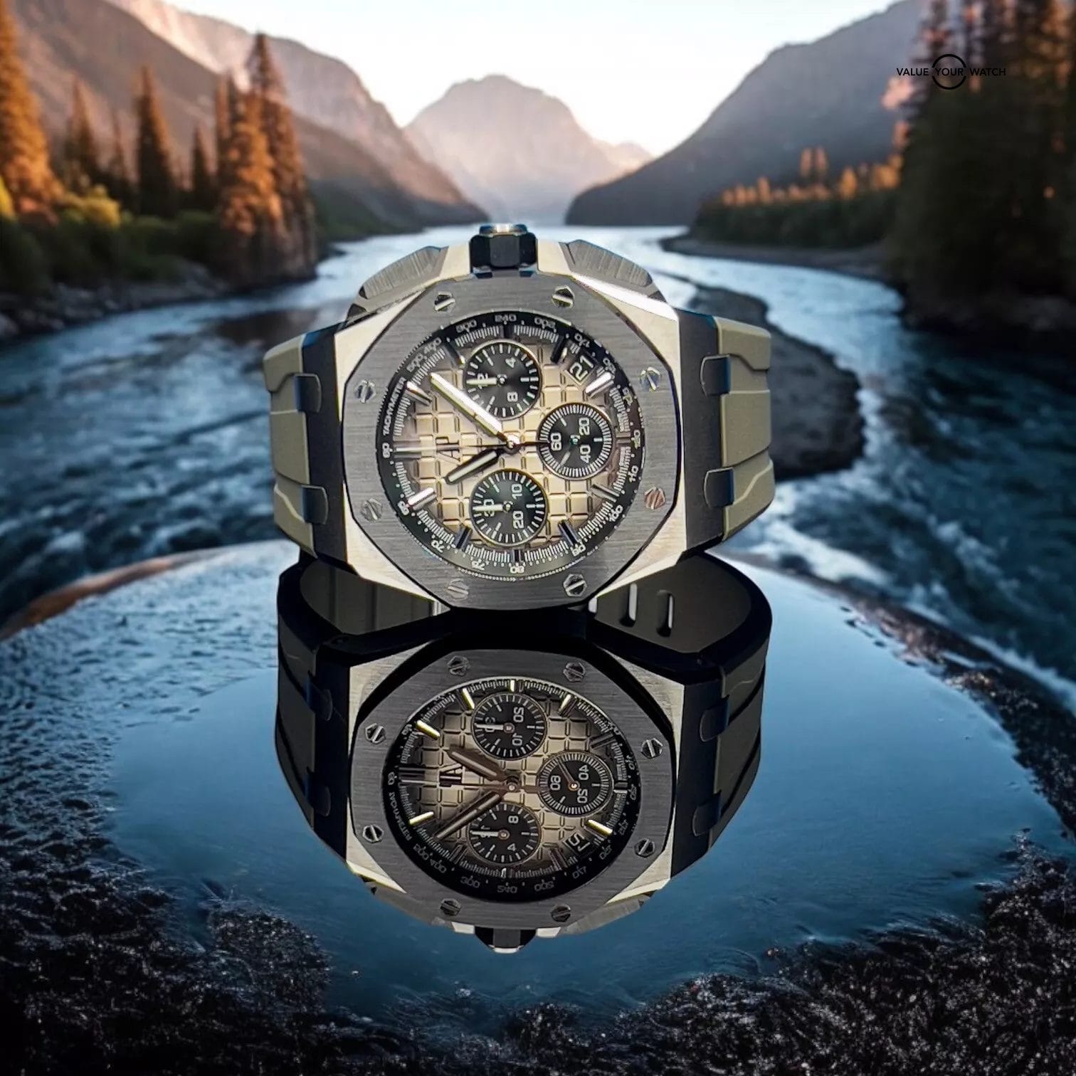 Audemars Piguet Royal Oak Offshore "Smoke Dial" Men's Watch - 26420SOOOA600CA01 - Image 5