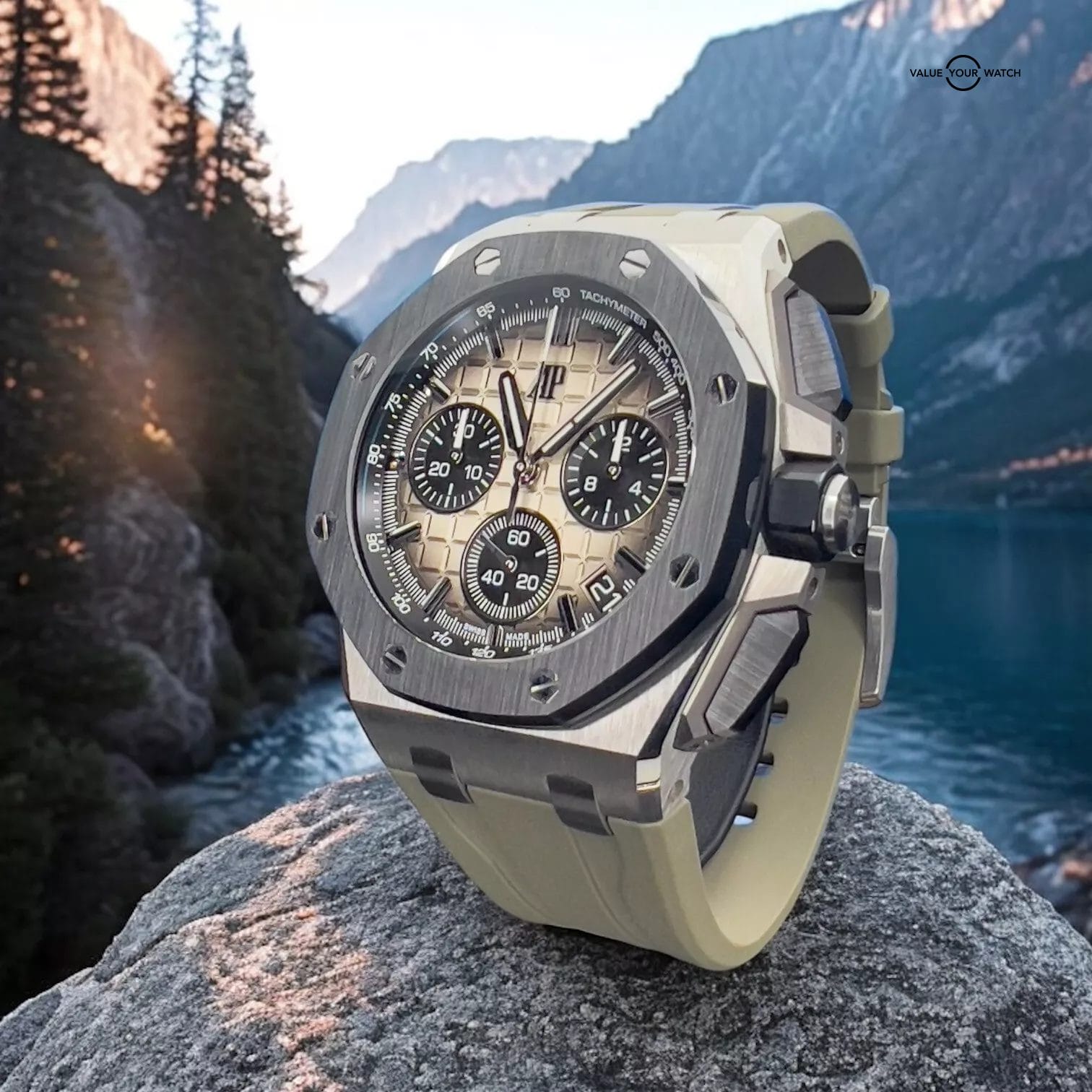 Audemars Piguet Royal Oak Offshore "Smoke Dial" Men's Watch - 26420SOOOA600CA01 - Image 6