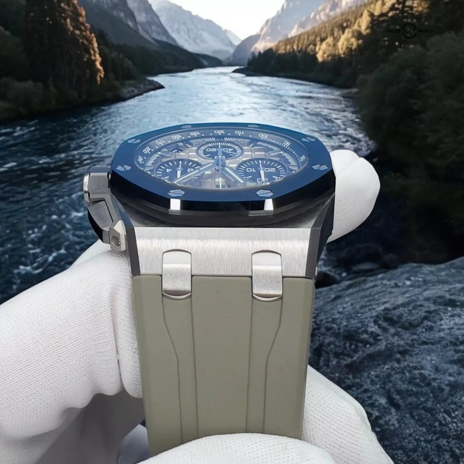 Audemars Piguet Royal Oak Offshore "Smoke Dial" Men's Watch - 26420SOOOA600CA01 - Image 9