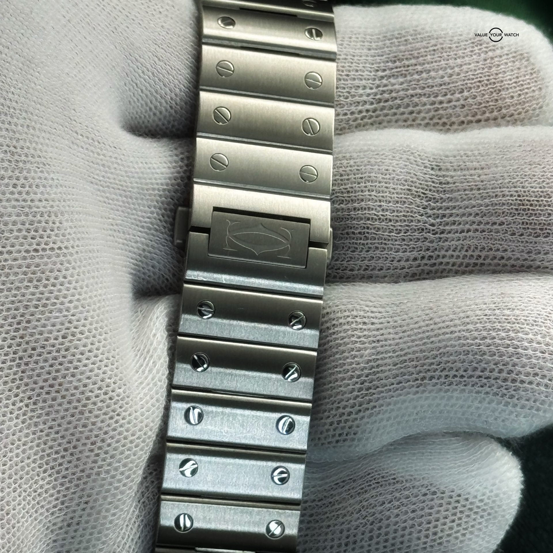 2022 Cartier Santos Large White Dail WSSA0018 Complete Set Box&Papers - Image 10