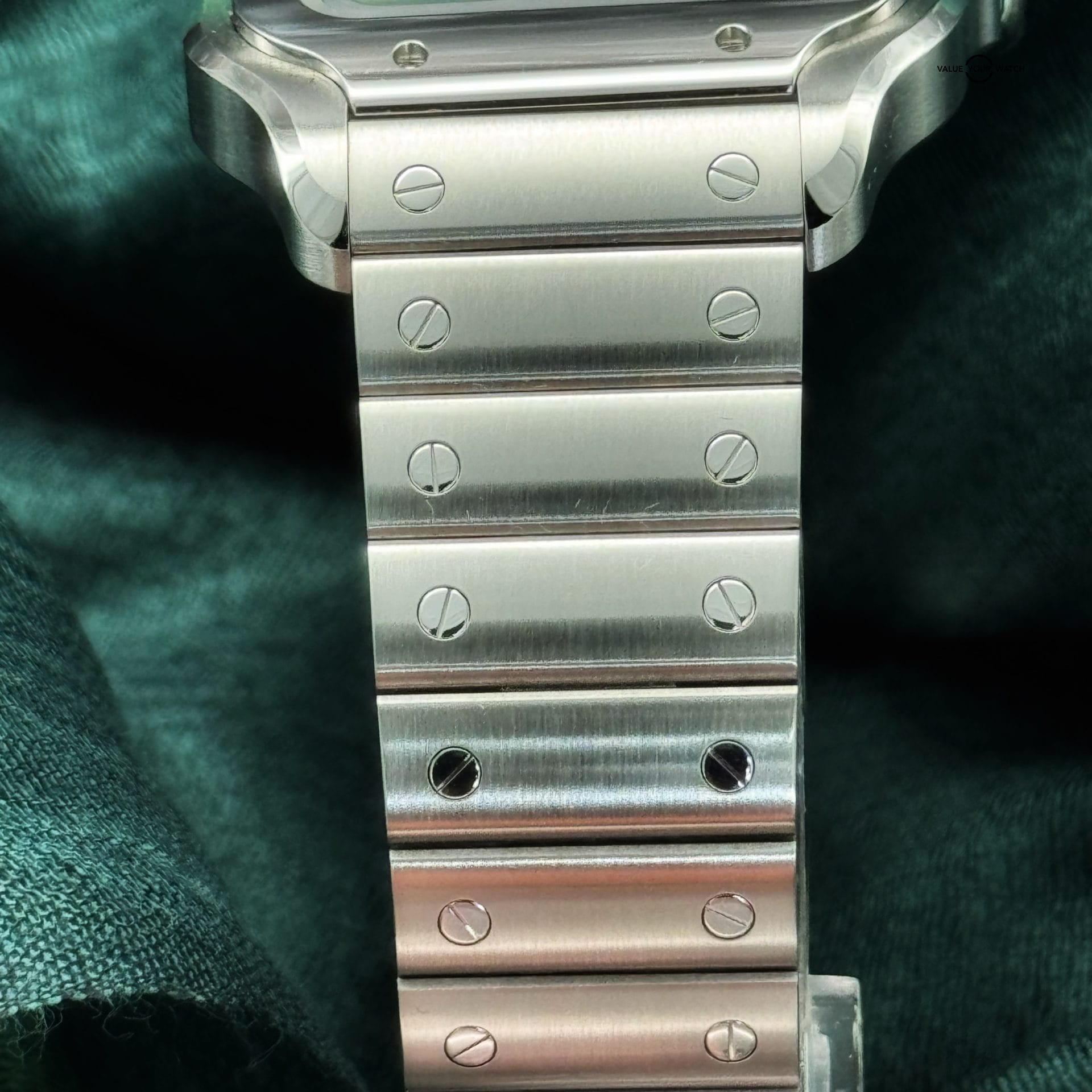 2022 Cartier Santos Large White Dail WSSA0018 Complete Set Box&Papers - Image 12