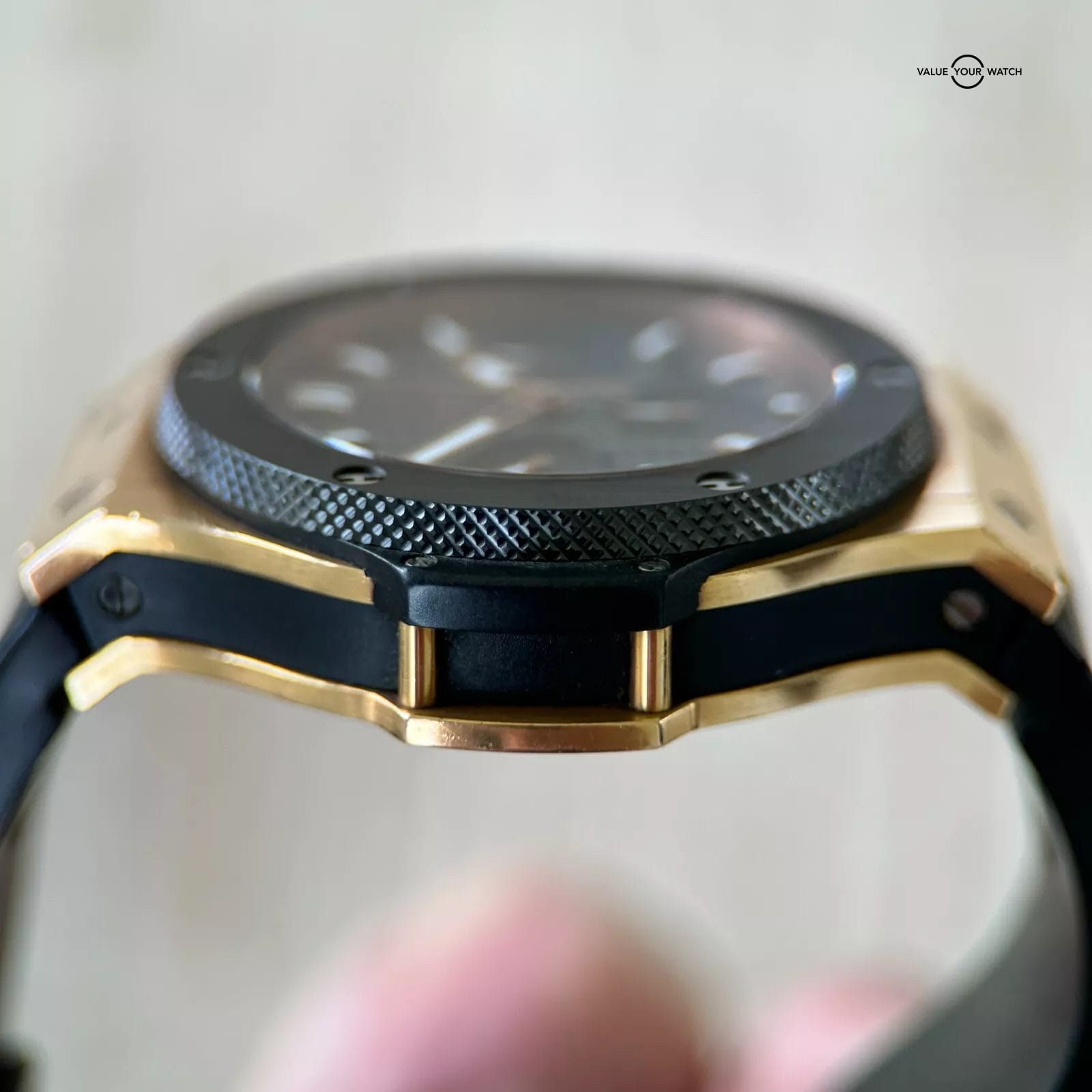 Hublot Big Bang Evolution Rose Gold Full Set - Carbon Fiber Dial, Ceramic Bezel - Image 7