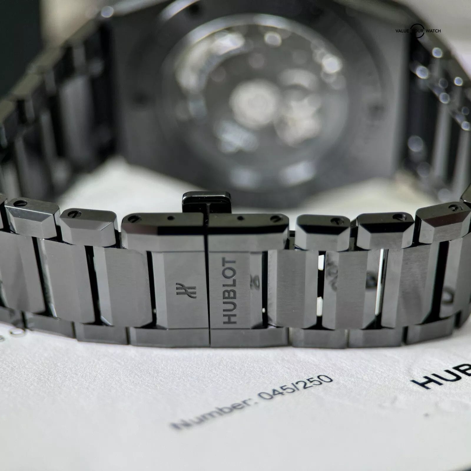 Hublot Big Bang Integrated Time Only “All Black” Limited Edition Full Set - Image 4