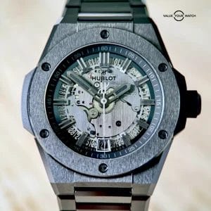 Hublot Big Bang Integrated Time Only “All Black” Limited Edition Full Set