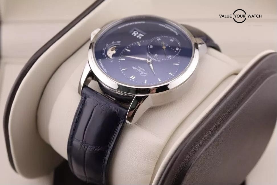 Glashutte PanoMaticLunar Automatic Blue Dial Men's Watch 1-90-02-46-32-01 - Image 15