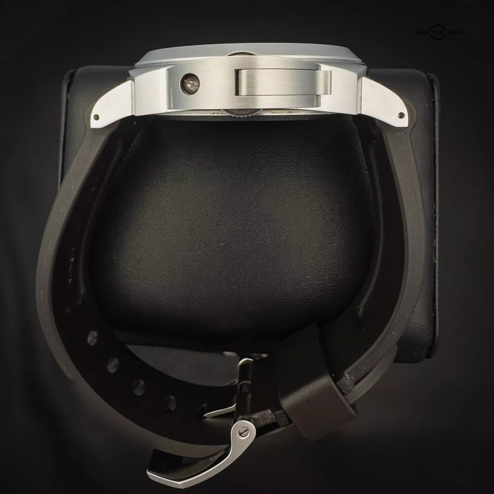 Panerai Luminor Marina Blue Logo Acciaio PAM00631 Complete Set 44mm Extra Straps - Image 4