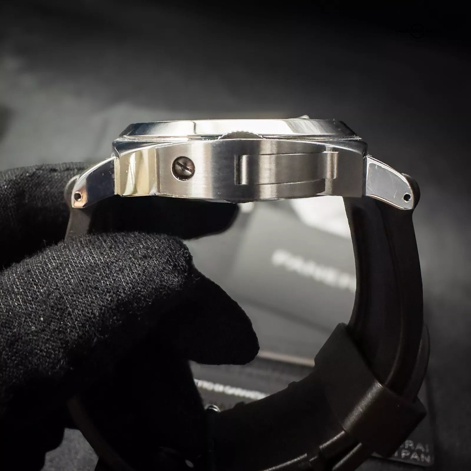 Panerai Luminor Marina Blue Logo Acciaio PAM00631 Complete Set 44mm Extra Straps - Image 8