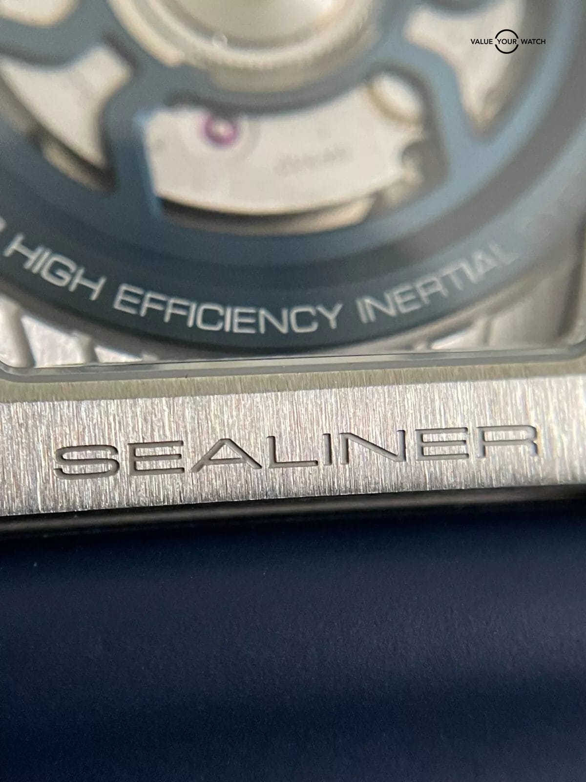 CVSTOS Sealiner PS Steel 41mm Skeleton Navy Blue - C00103.4106001-BRAND NEW '23 - Image 6