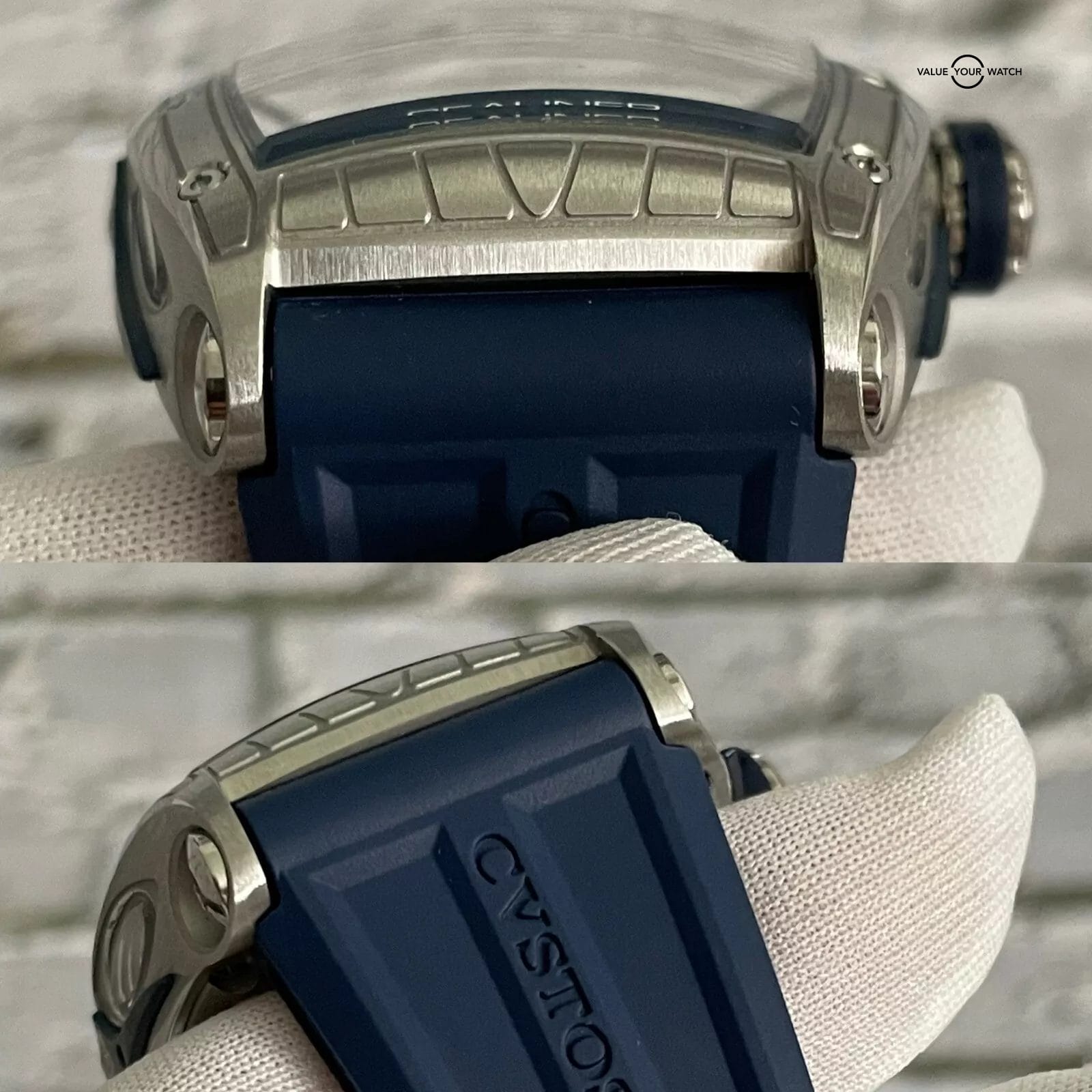 CVSTOS Sealiner PS Steel 41mm Skeleton Navy Blue - C00103.4106001-BRAND NEW '23 - Image 8