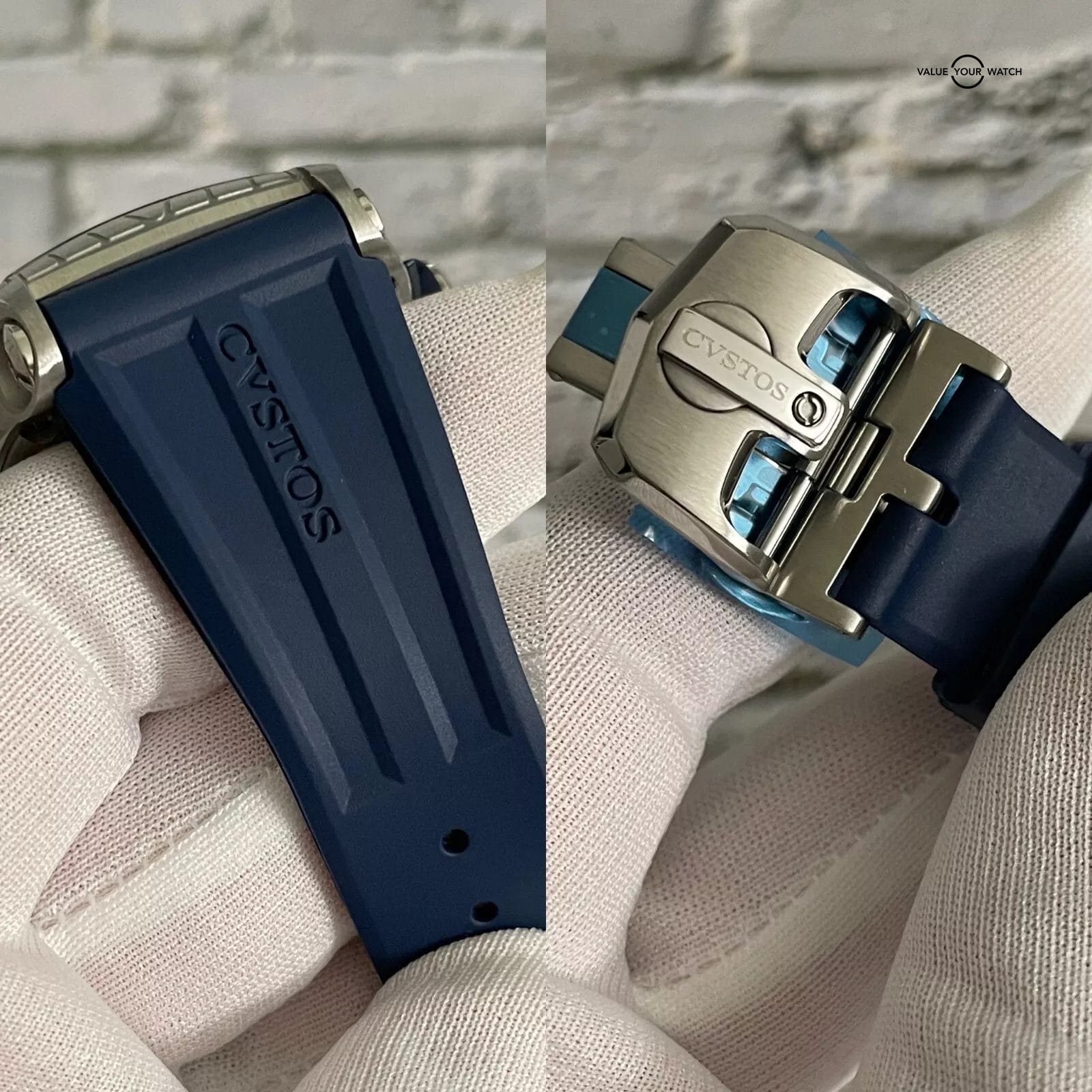 CVSTOS Sealiner PS Steel 41mm Skeleton Navy Blue - C00103.4106001-BRAND NEW '23 - Image 11