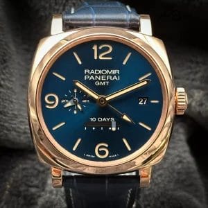 Panerai Radiomir 1940 10 Days GMT Ora Rosso Rose Gold PAM00659 PAM 659 Full Set