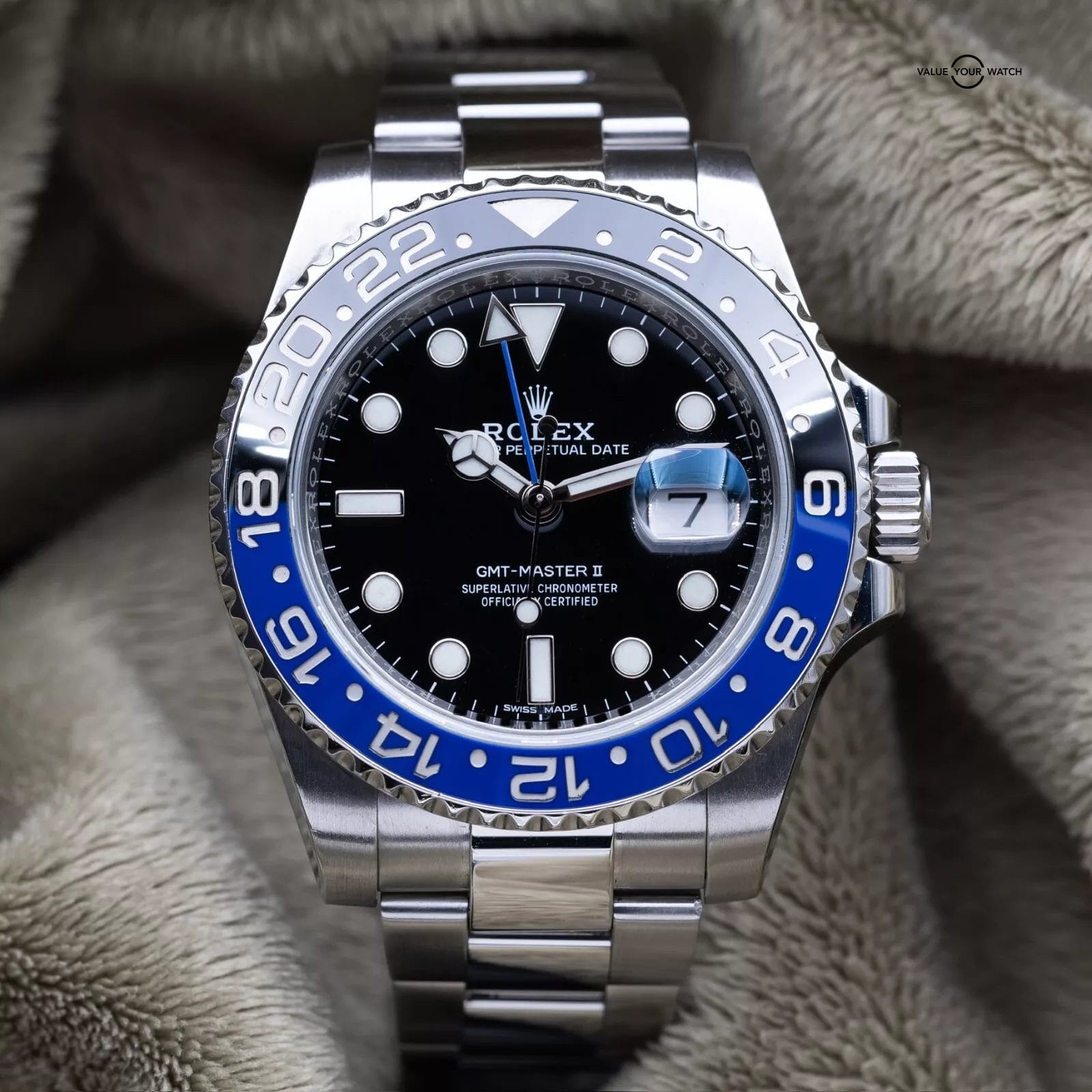 Rolex GMT-Master II "The Batman" Stainless Steel 40mm 126710BLNR Full Set
