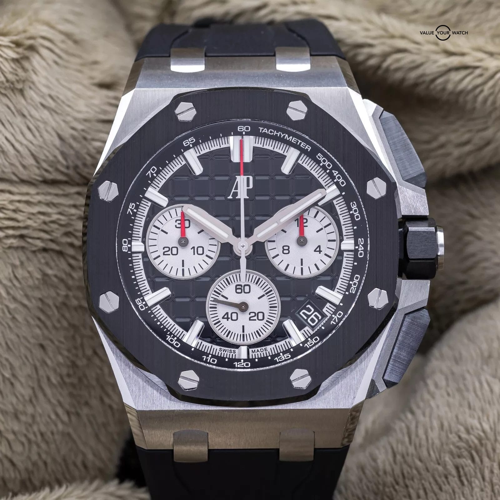 Audemars Piguet Royal Oak Offshore Chrono 43mm AP Black 26420SO – 2021 Full Set