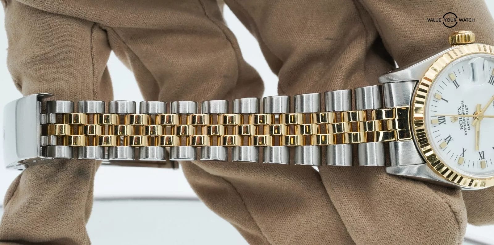 Rolex Datejust 31mm Two Tone Midsize 68273 White Dial with BOXES! - Image 10