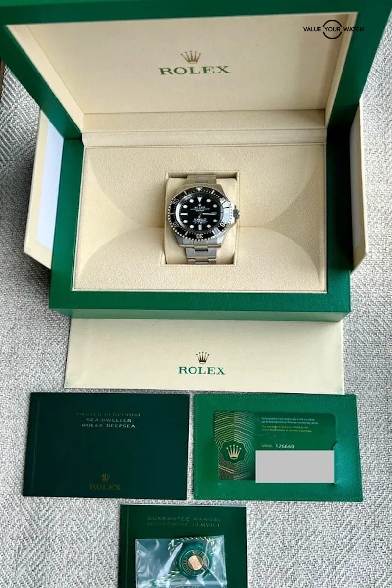 Rolex Deep Sea 126660 Black Dial 2022 Box And Papers Excellent Condition - Image 3