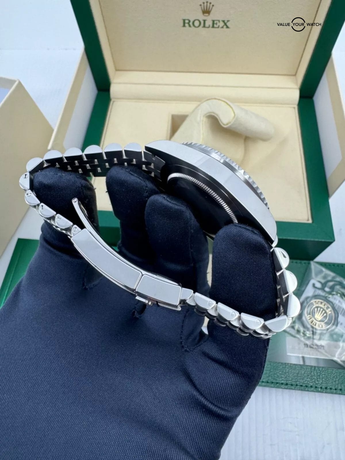 2021 Unpolished NOS Unworn Pepsi Box/Papers GMT-Master II Red Blue Ceramic Bezel - Image 5