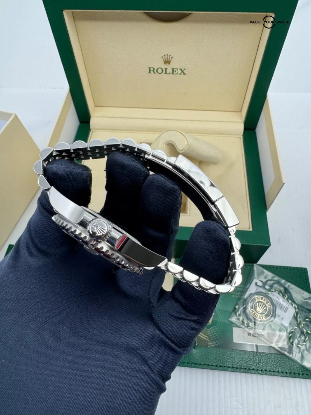 2021 Unpolished NOS Unworn Pepsi Box/Papers GMT-Master II Red Blue Ceramic Bezel - Image 6