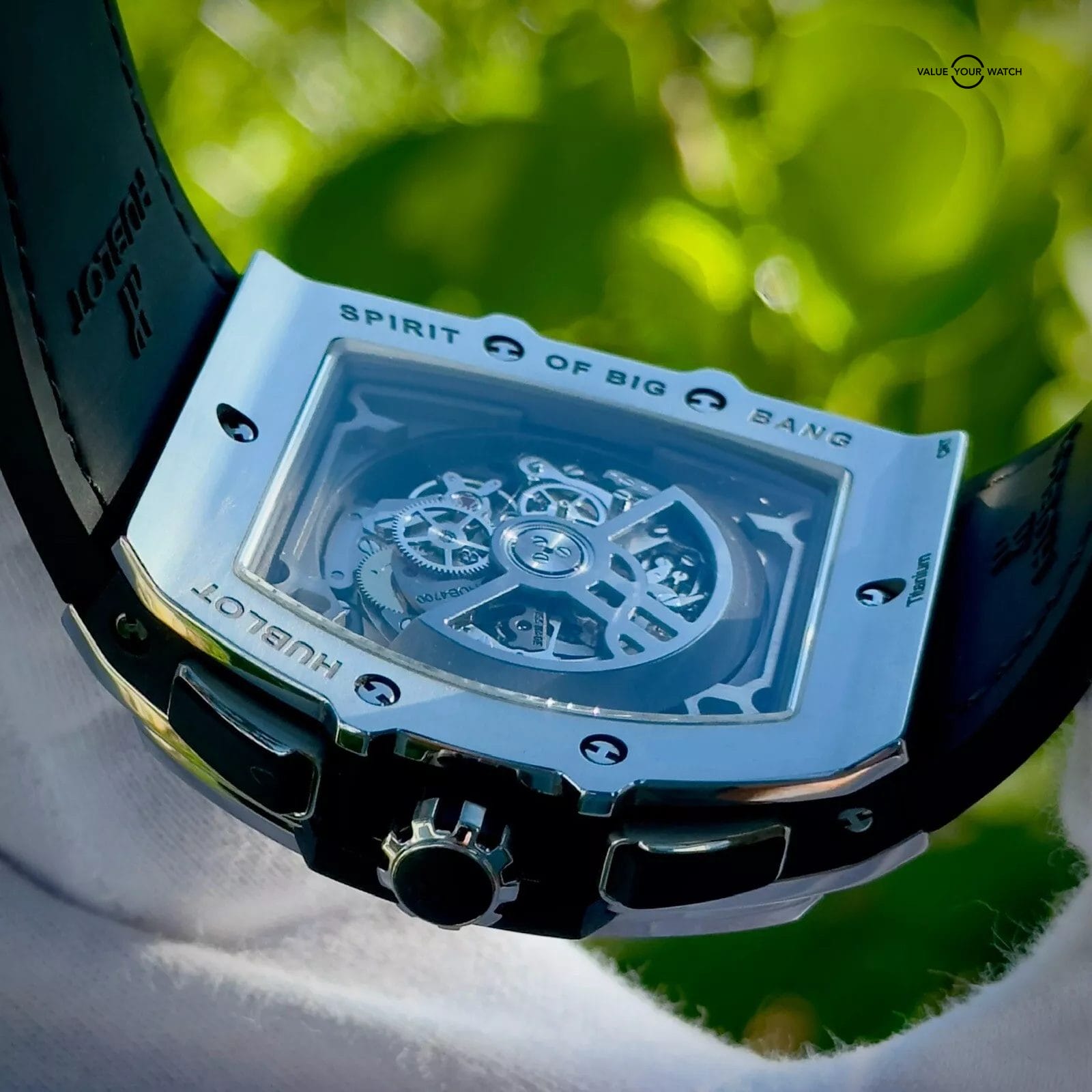 Hublot Spirit of Big Bang Titanium Skeleton Dial, 601.NX.0173.LR Set-Box & Card - Image 4
