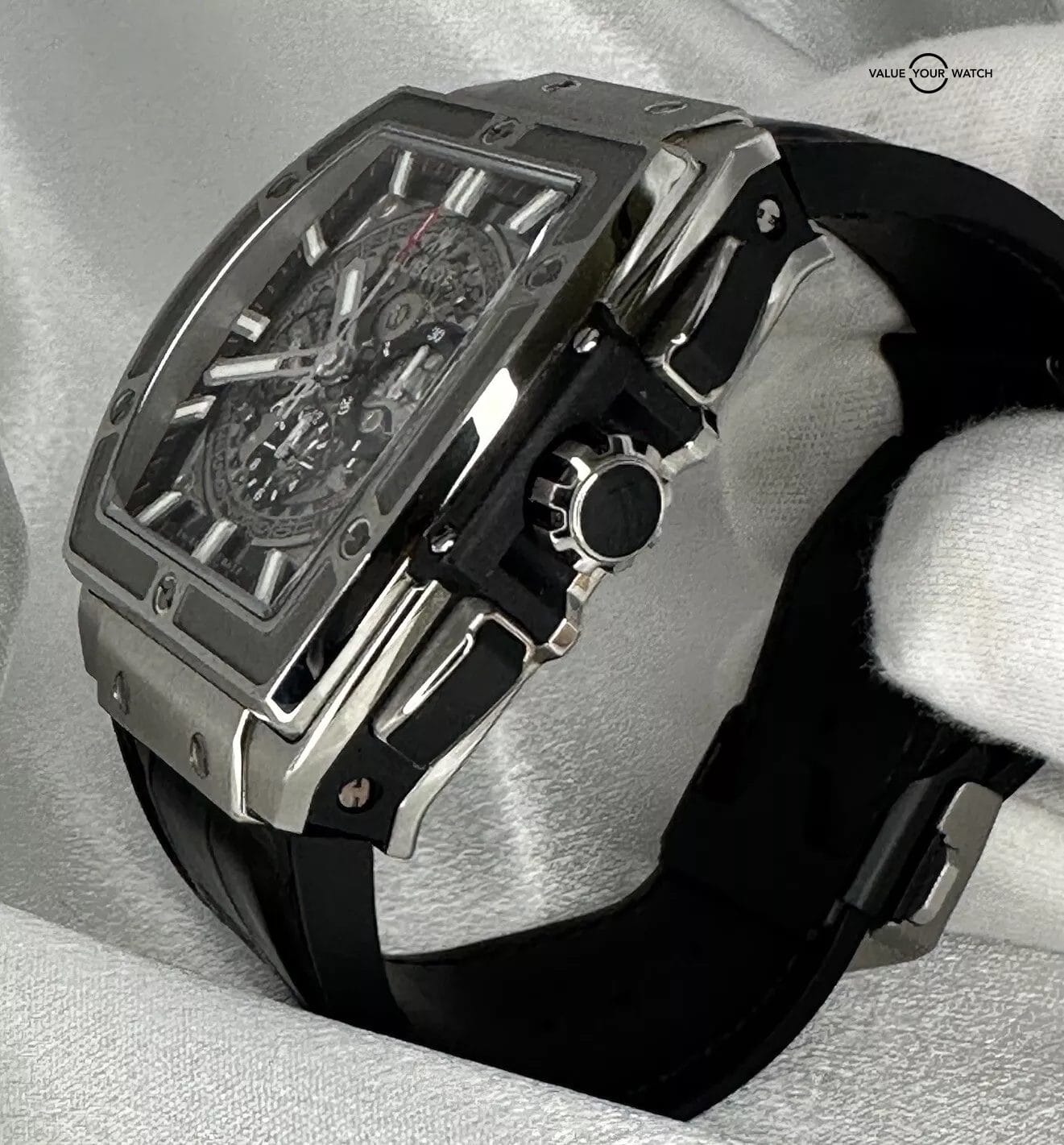 Hublot Spirit of Big Bang Titanium Skeleton Dial, 601.NX.0173.LR Set-Box & Card - Image 7