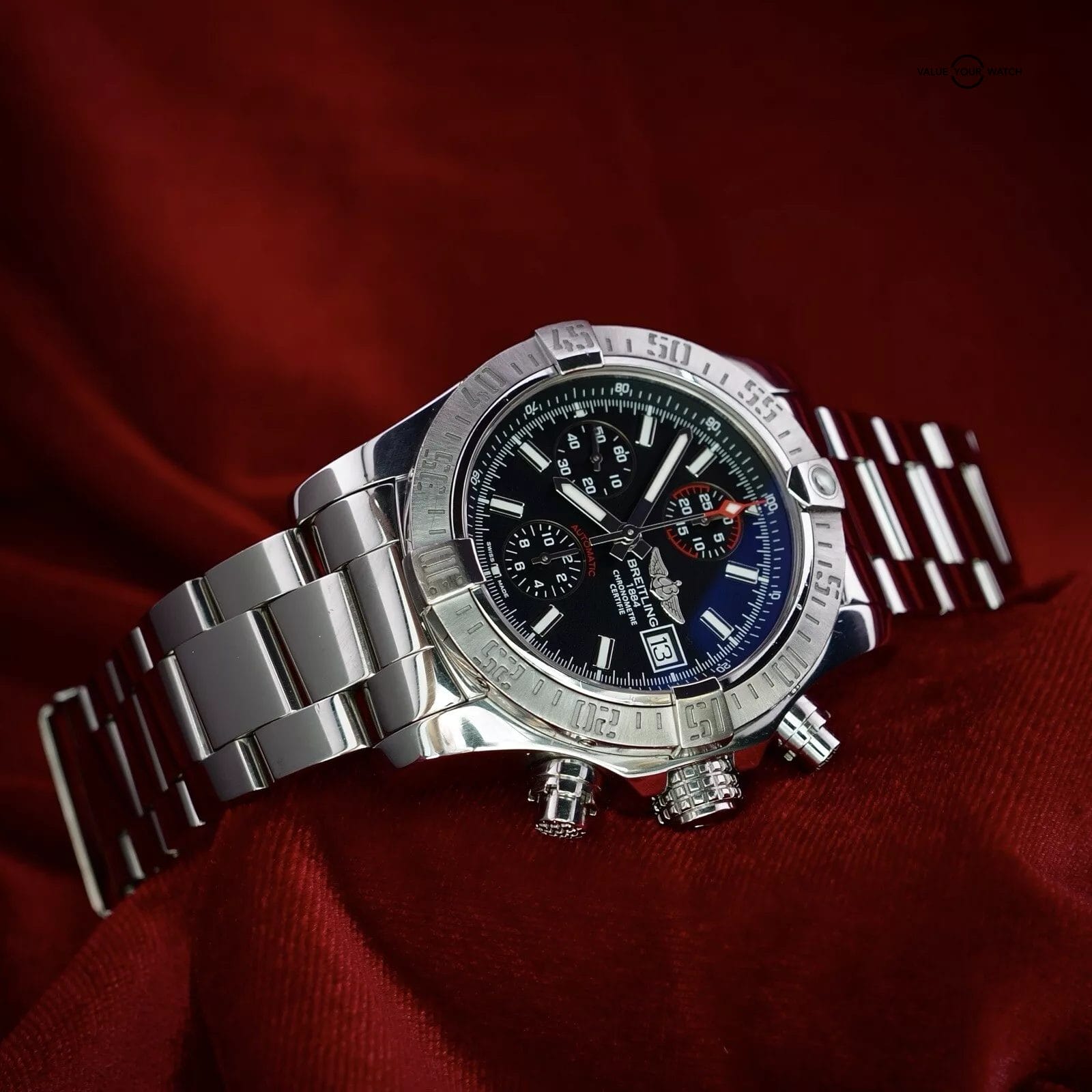 Breitling Avenger II 43mm A133811 Chronograph Full Set Box & Papers - Image 6