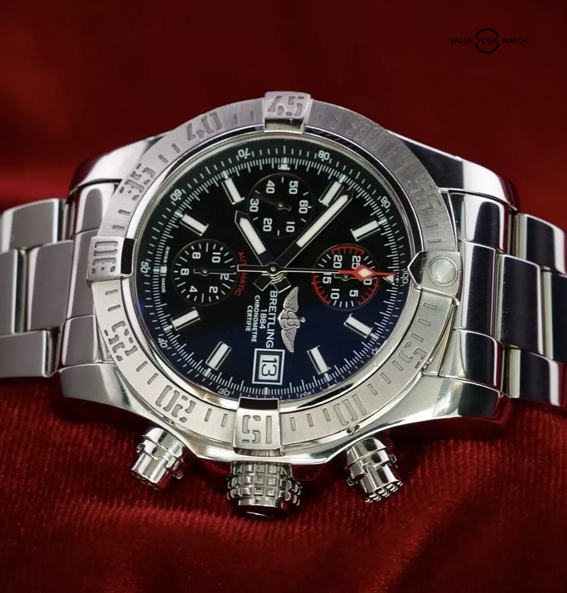 Breitling Avenger II 43mm A133811 Chronograph Full Set Box & Papers