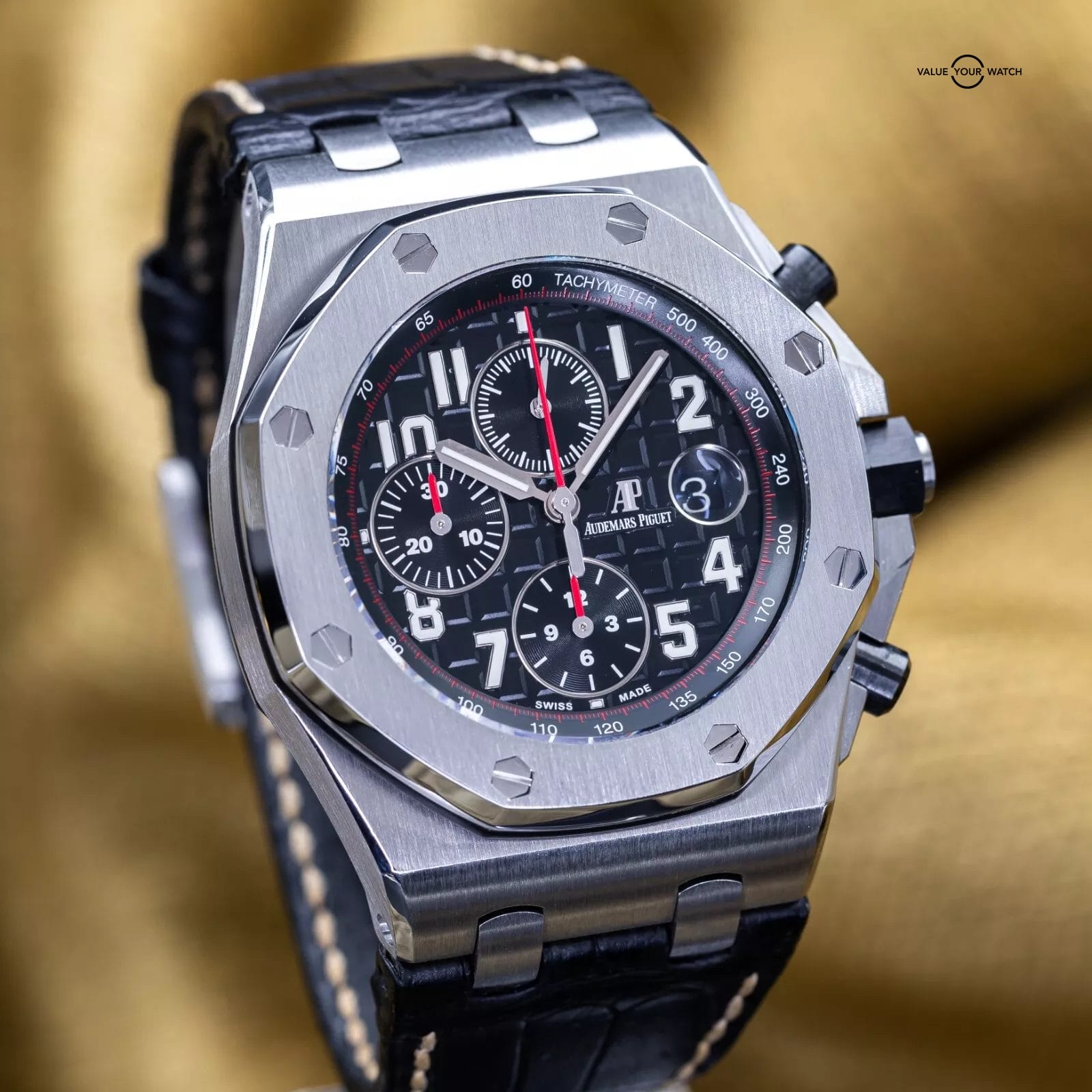 Audemars Piguet Royal Oak Offshore Chrono 42mm AP Vampire – 26470ST – Full Set - Image 3