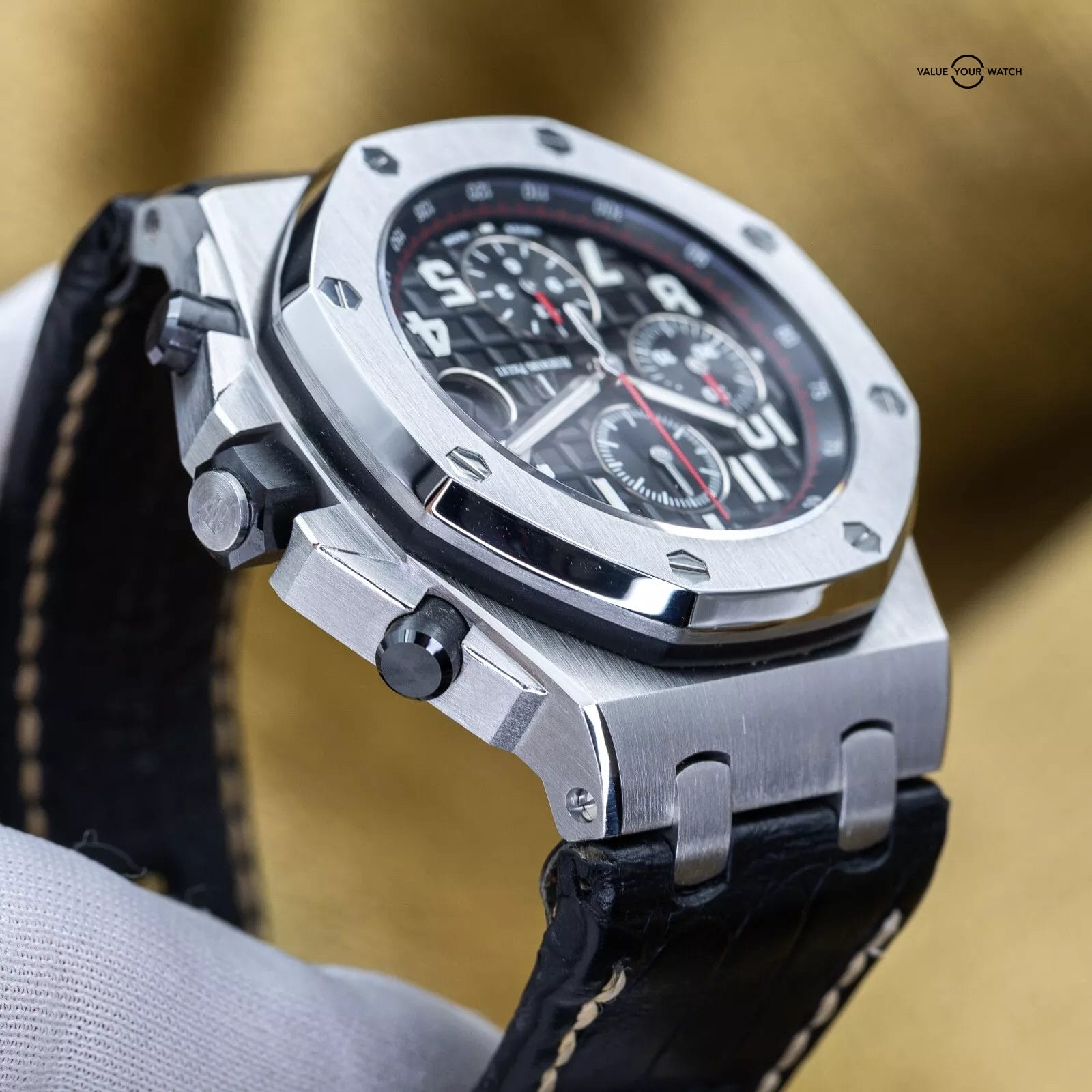 Audemars Piguet Royal Oak Offshore Chrono 42mm AP Vampire – 26470ST – Full Set - Image 8