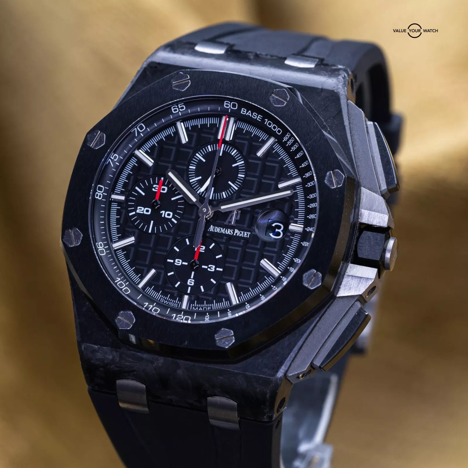 Audemars Piguet Royal Oak Offshore Chronograph 44mm Carbon Fiber Ceremic 26400AU - Image 9