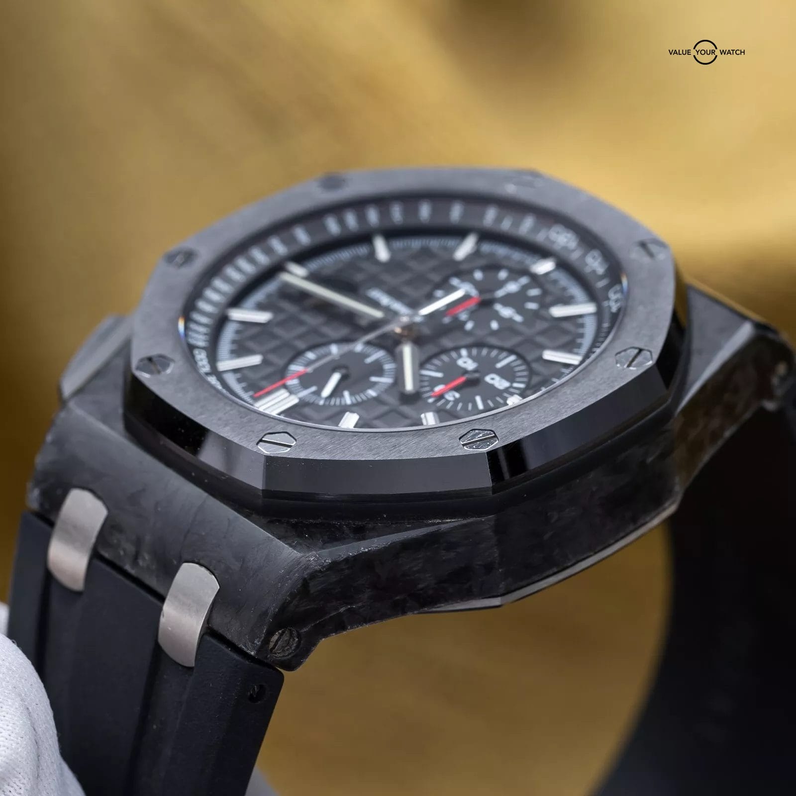 Audemars Piguet Royal Oak Offshore Chronograph 44mm Carbon Fiber Ceremic 26400AU - Image 14