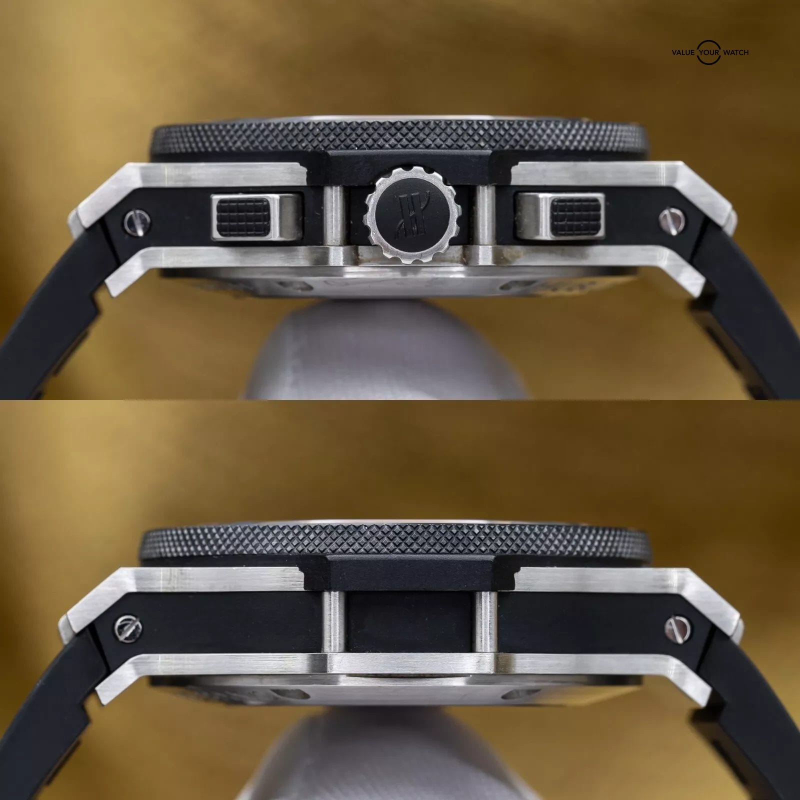 Hublot Big Bang 44mm Ceramic Carbon Steel Chronograph 301.SM.1770.RX - Full Set - Image 4